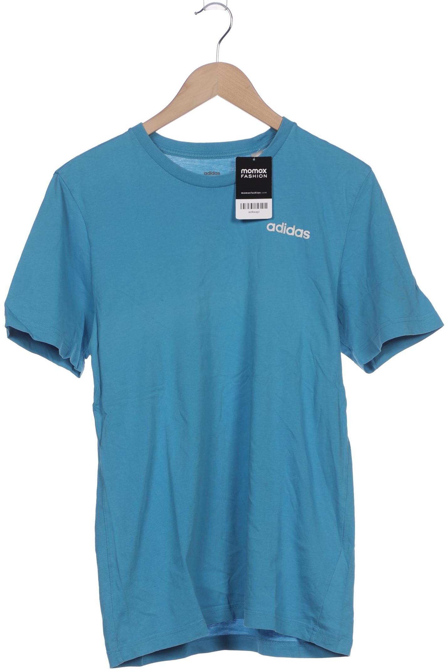 

adidas Herren T-Shirt, blau, Gr. 48