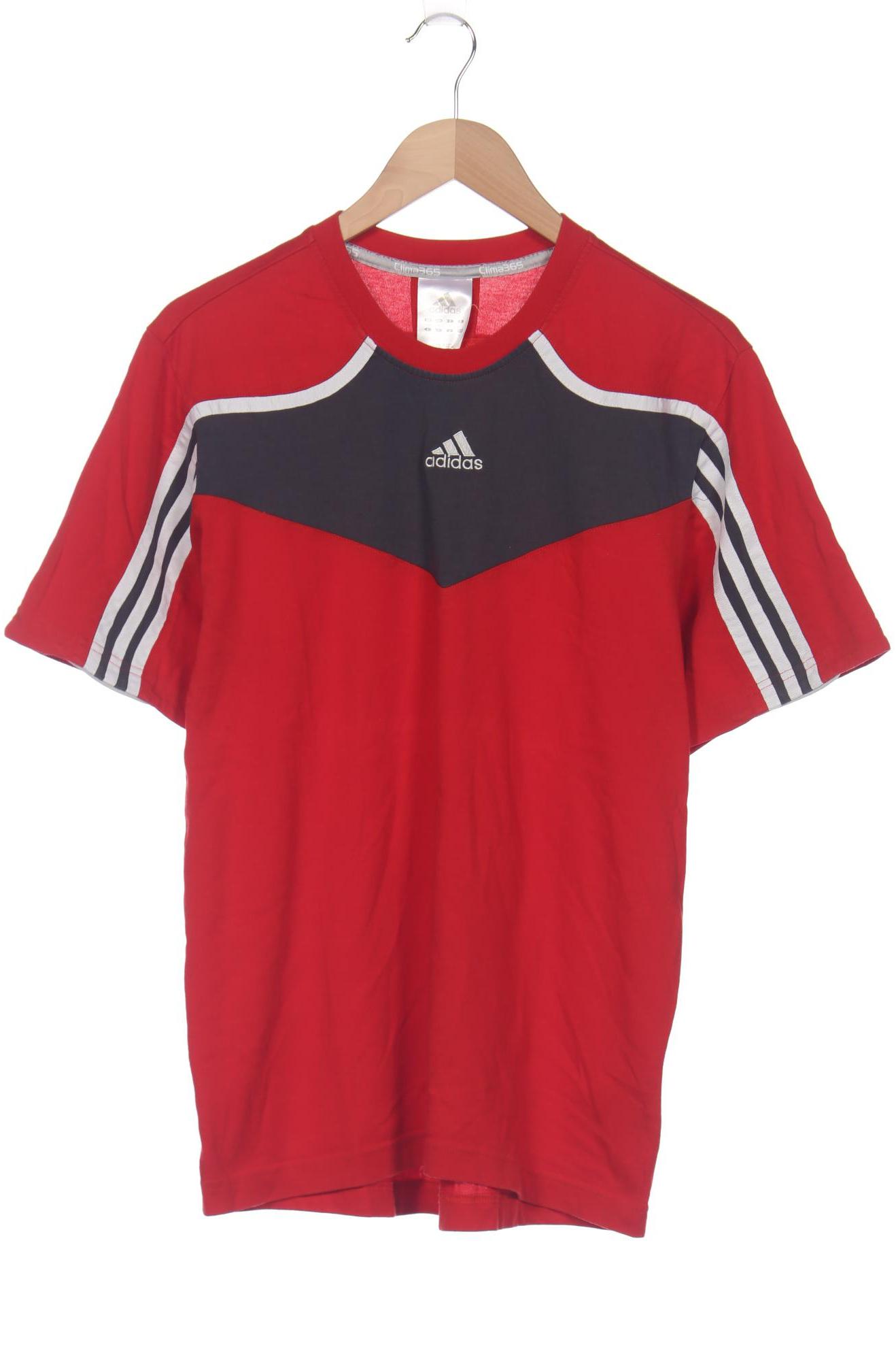 

adidas Herren T-Shirt, rot, Gr. 48