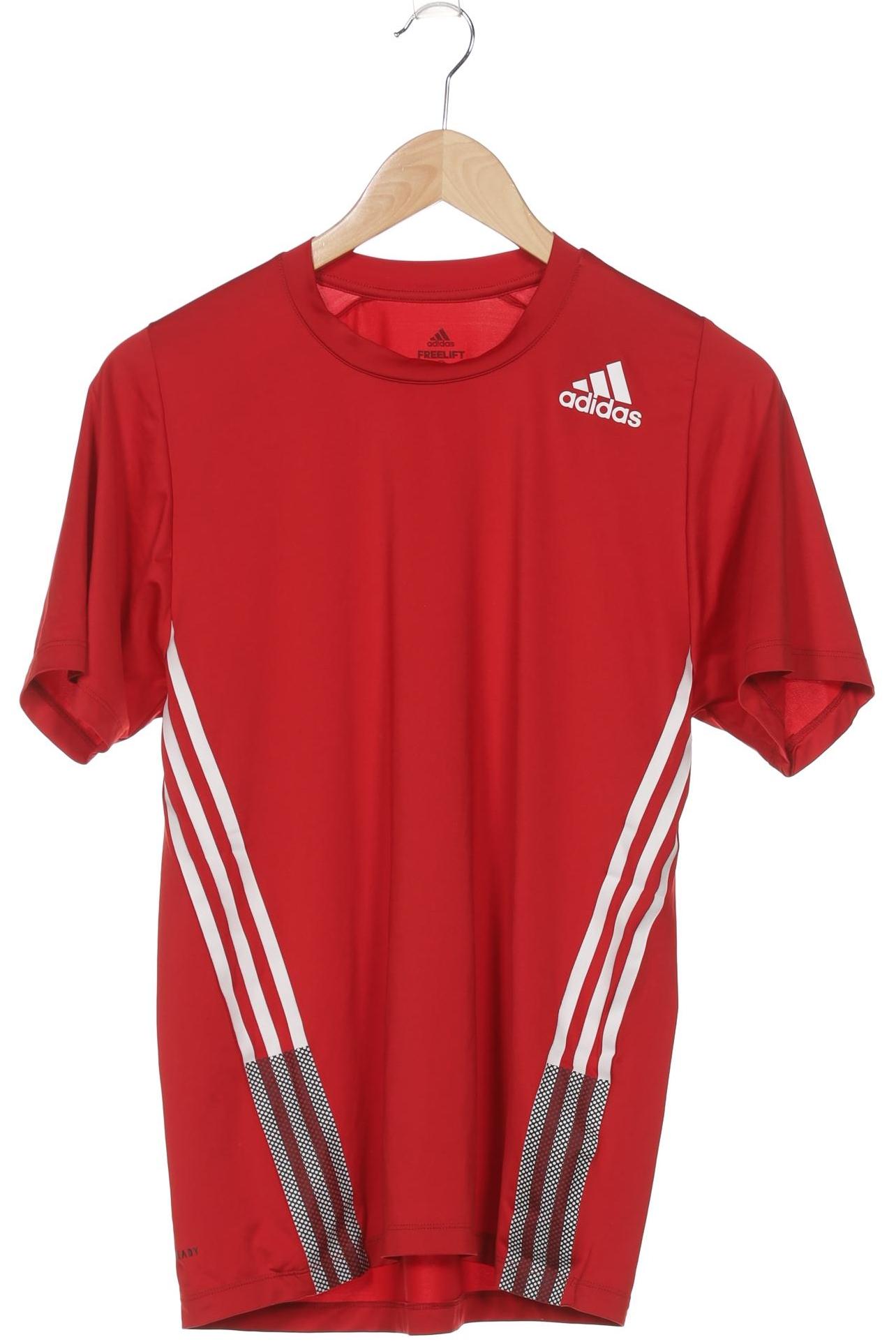 

adidas Herren T-Shirt, rot, Gr. 46