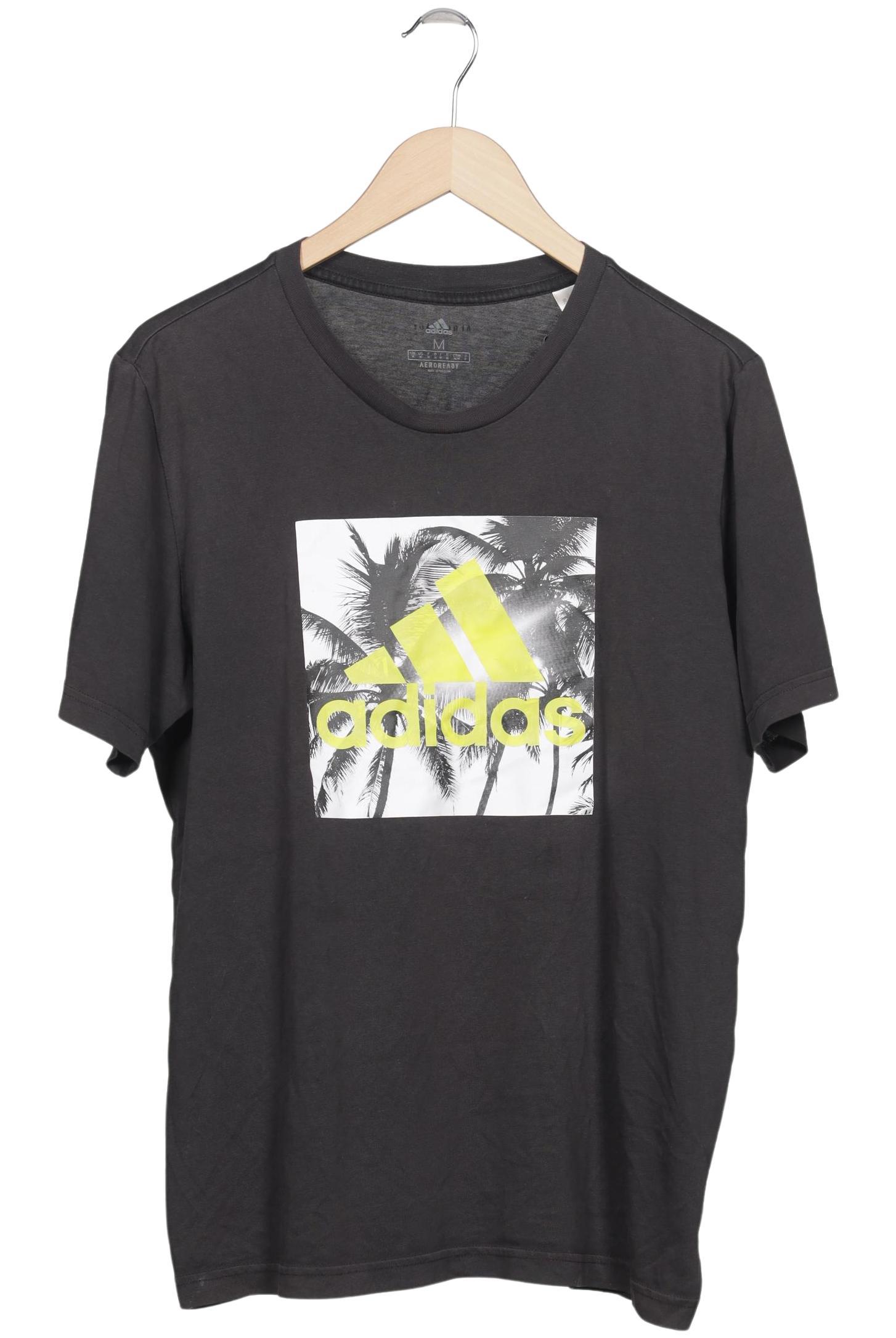 

adidas Herren T-Shirt, grau, Gr. 48