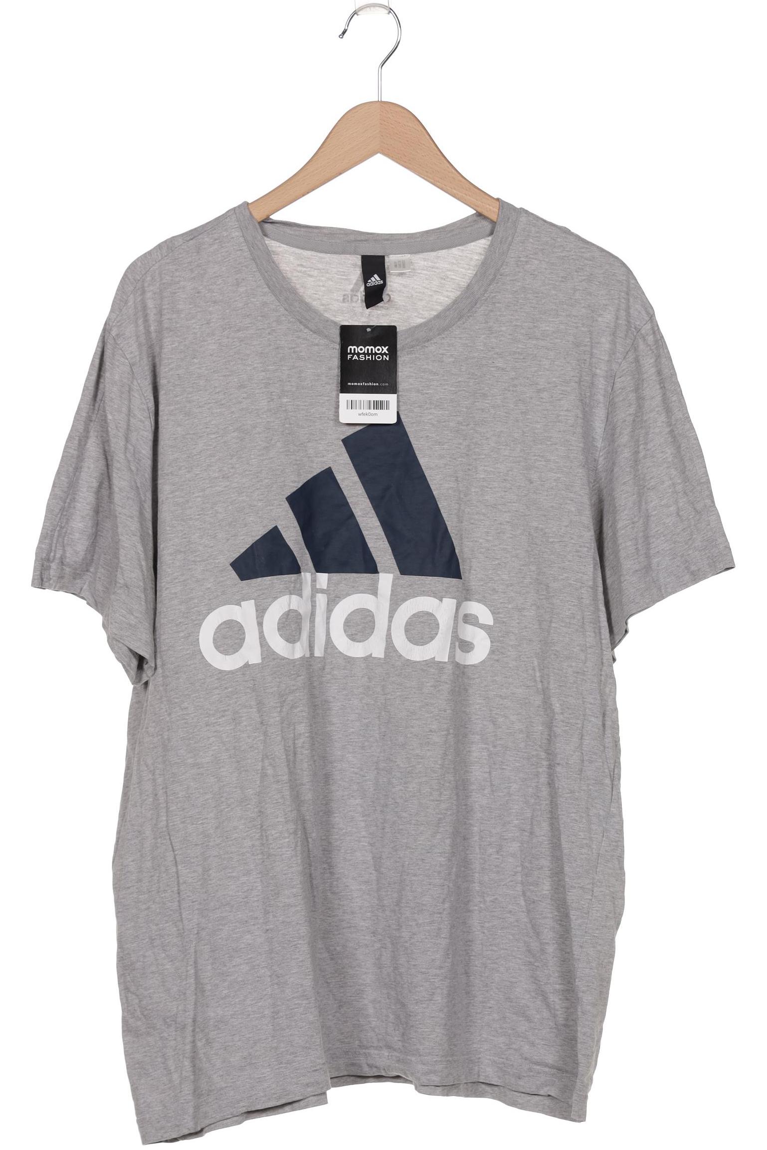 

adidas Herren T-Shirt, grau, Gr. 54