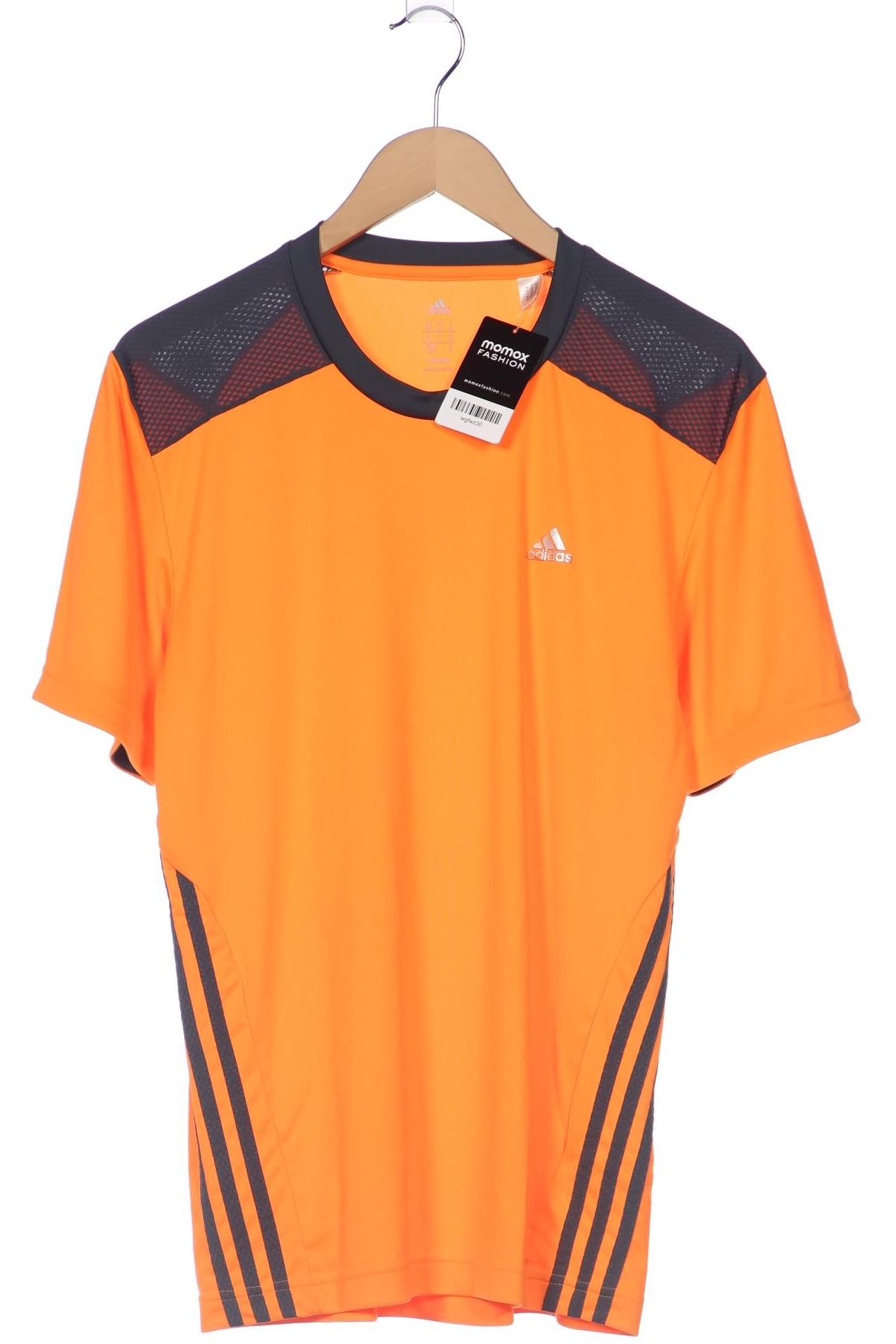 

adidas Herren T-Shirt, orange, Gr. 48