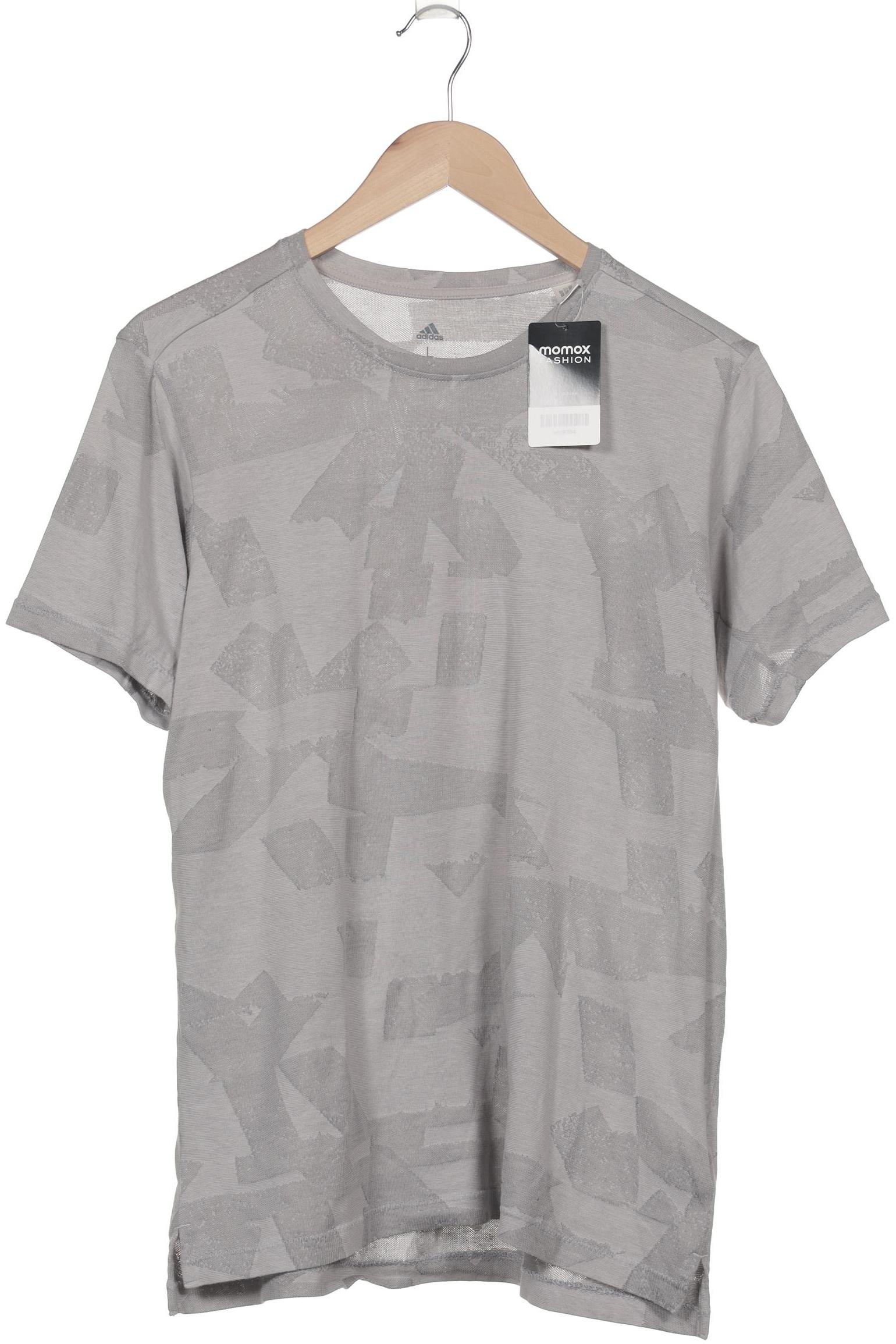 

adidas Herren T-Shirt, grau, Gr. 52
