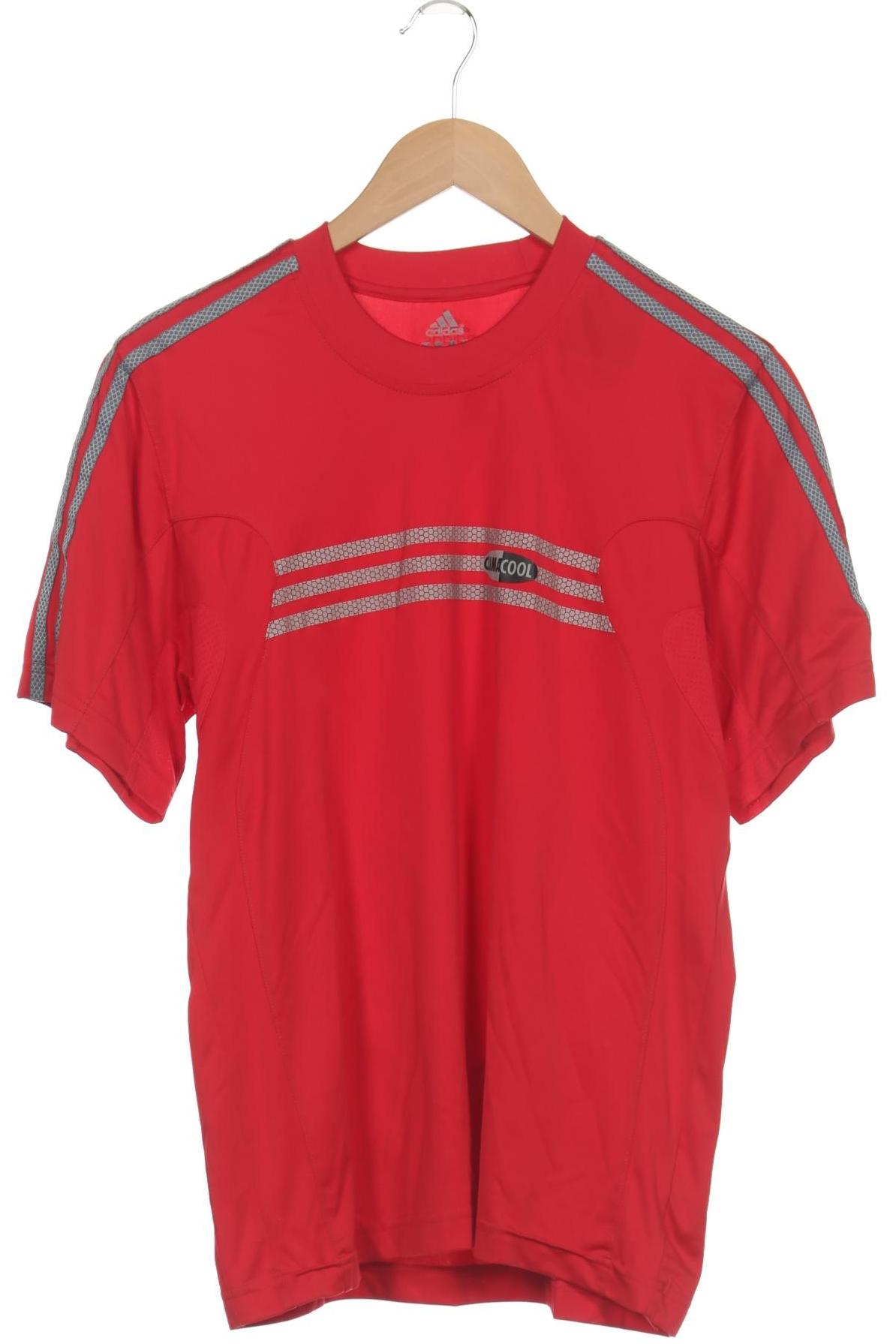 

adidas Herren T-Shirt, rot, Gr. 48