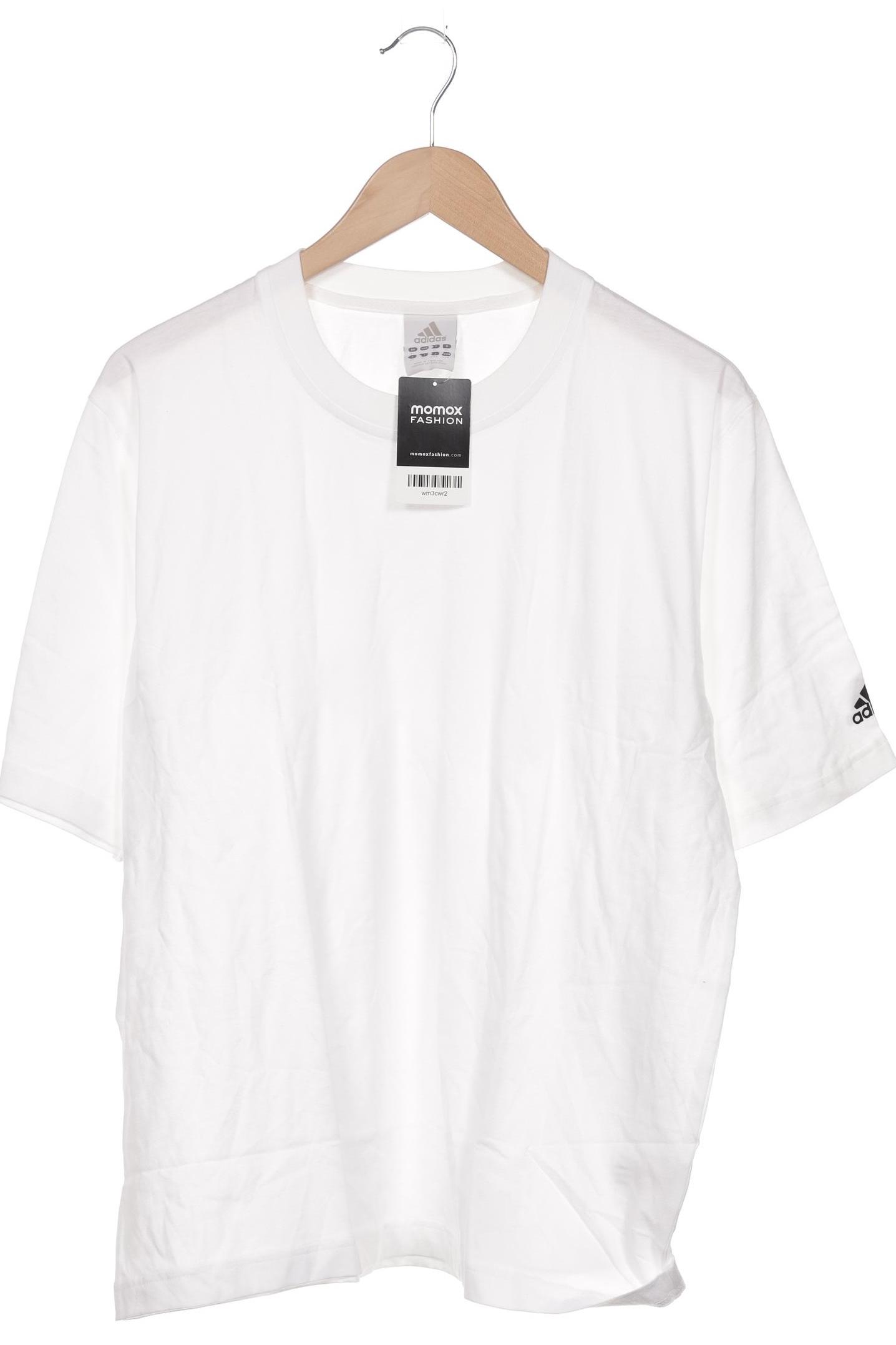

adidas Herren T-Shirt, weiß, Gr. 54