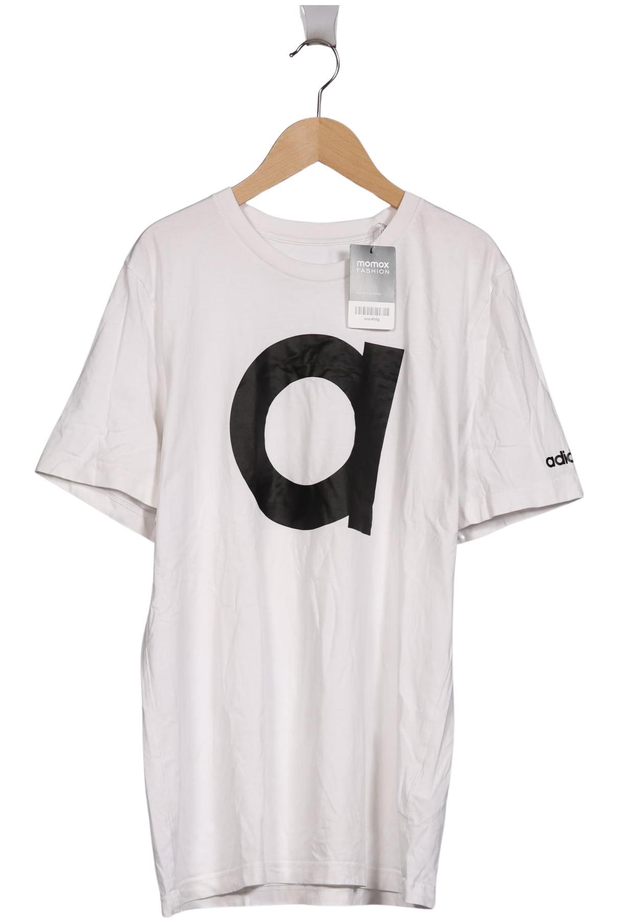 

adidas Herren T-Shirt, weiß, Gr. 52