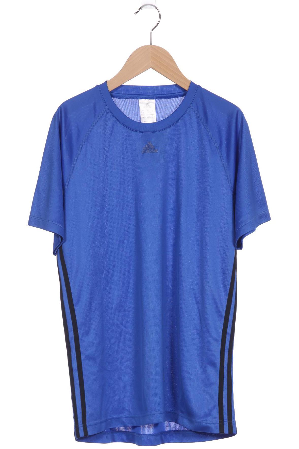 

adidas Herren T-Shirt, blau, Gr. 48