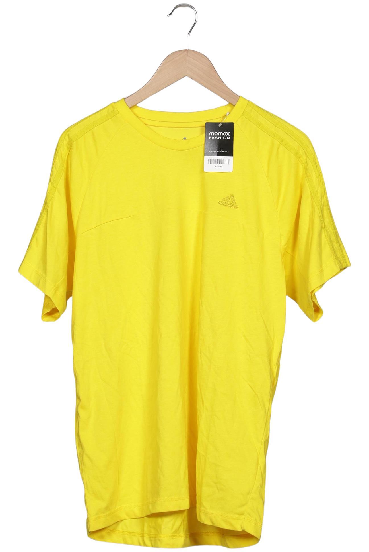 

adidas Herren T-Shirt, gelb, Gr. 52