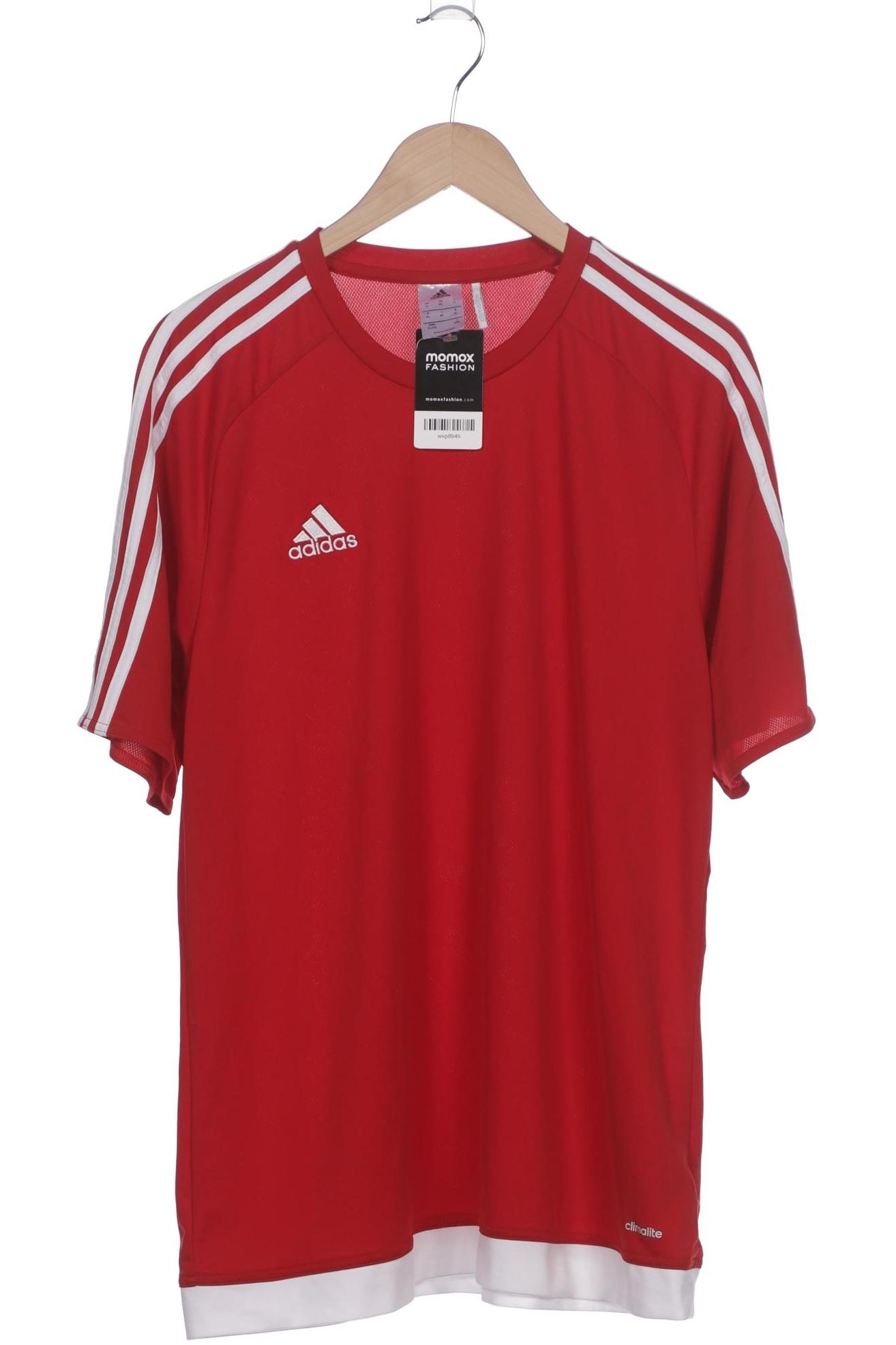 

adidas Herren T-Shirt, rot, Gr. 54