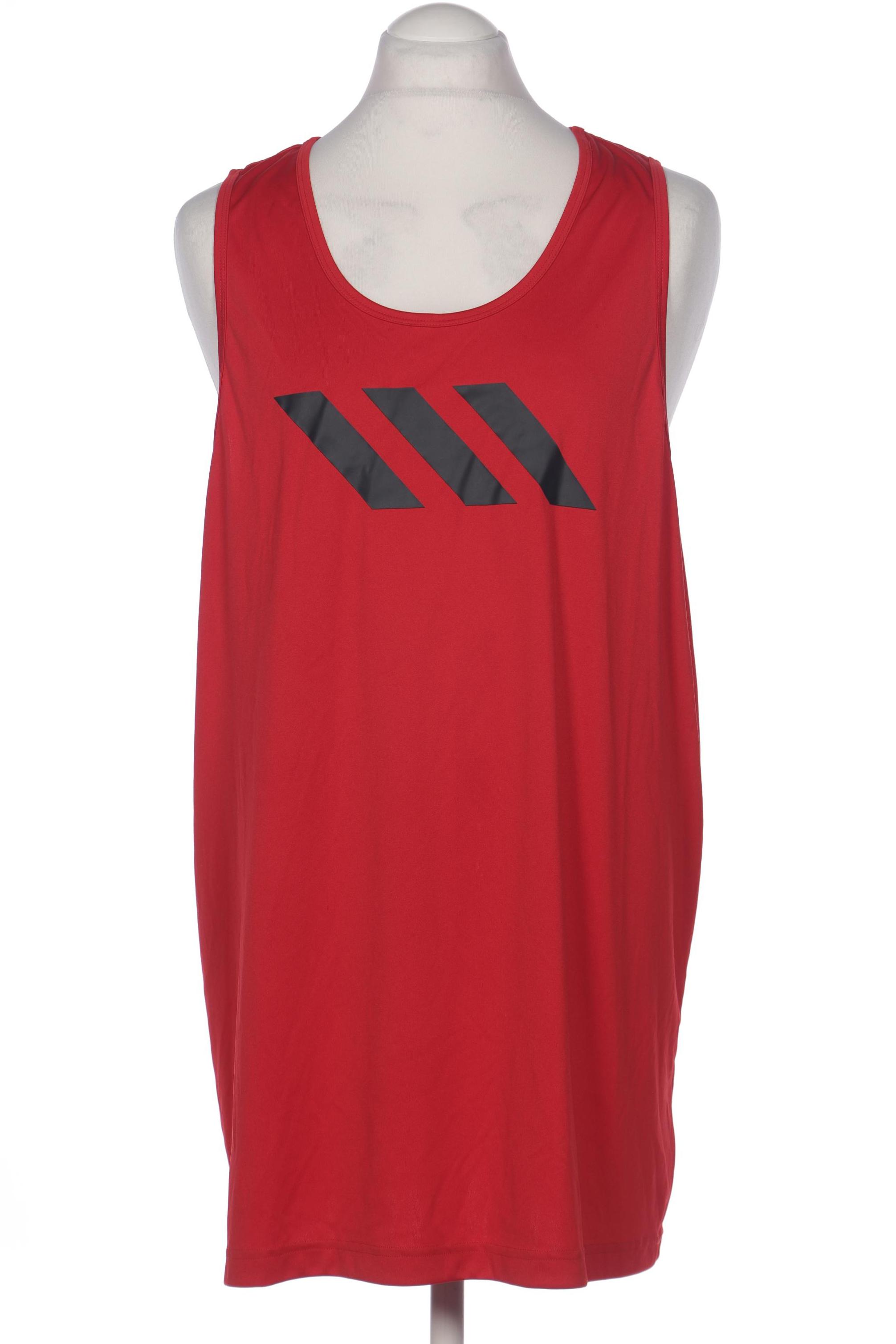 

adidas Herren T-Shirt, rot, Gr. 56