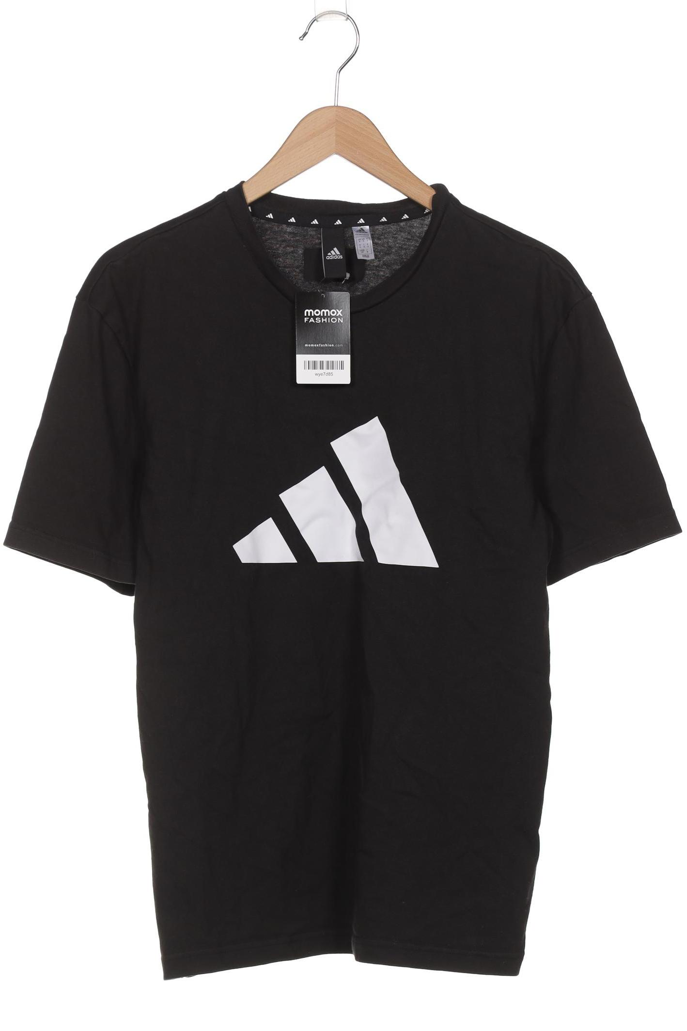 

adidas Herren T-Shirt, schwarz, Gr. 46
