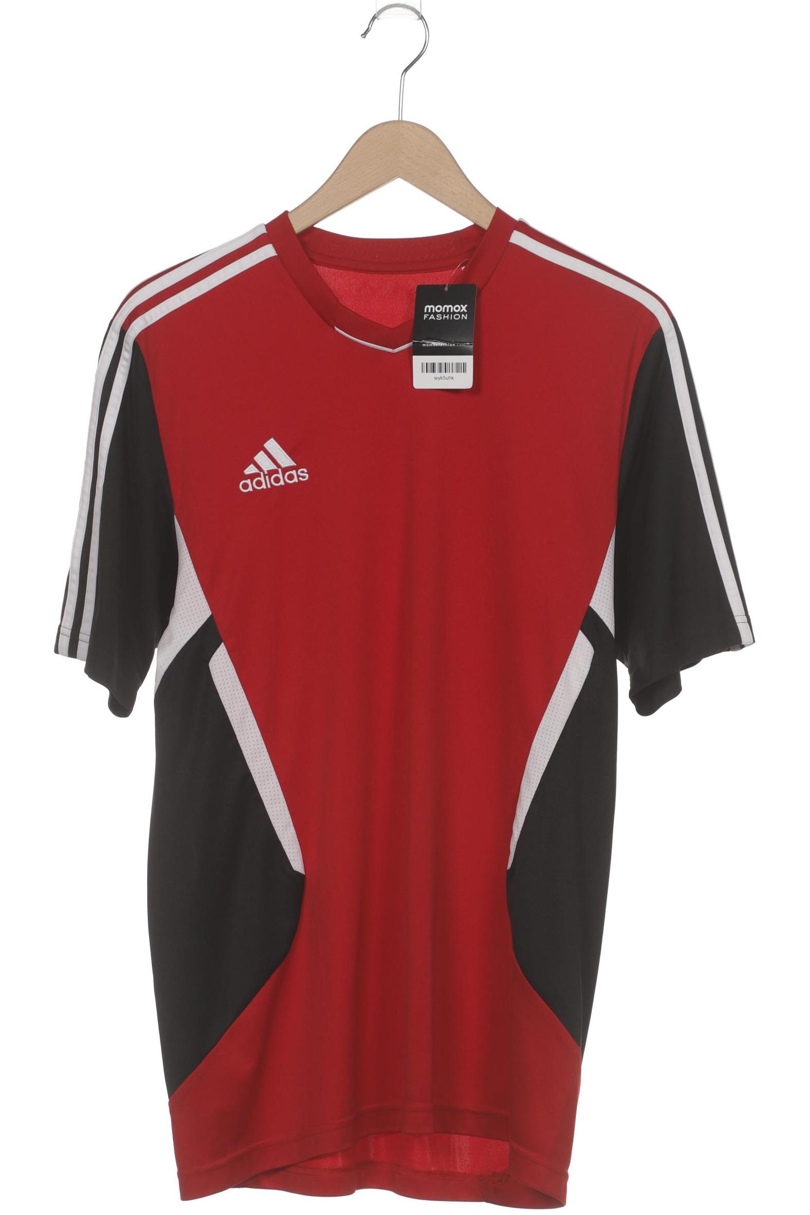 

adidas Herren T-Shirt, rot, Gr. 48