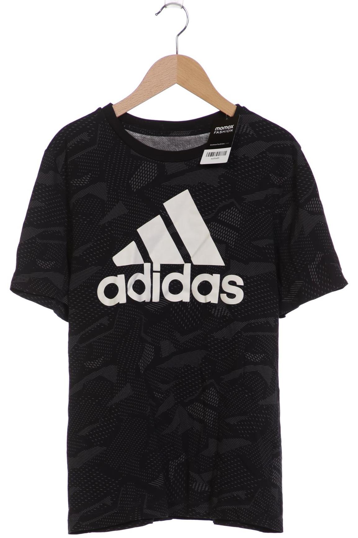 

adidas Herren T-Shirt, schwarz, Gr. 46