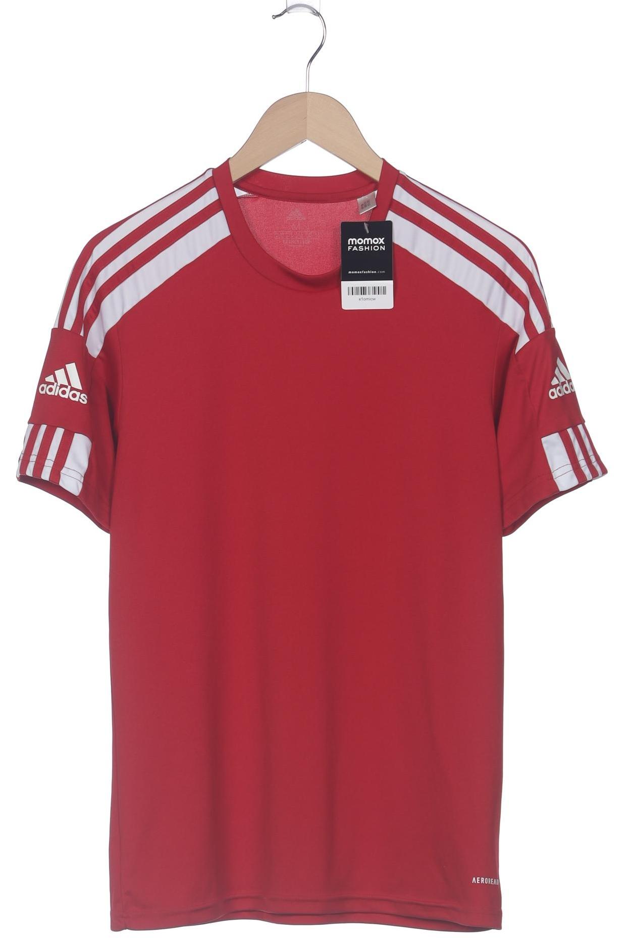 

adidas Herren T-Shirt, rot, Gr. 48