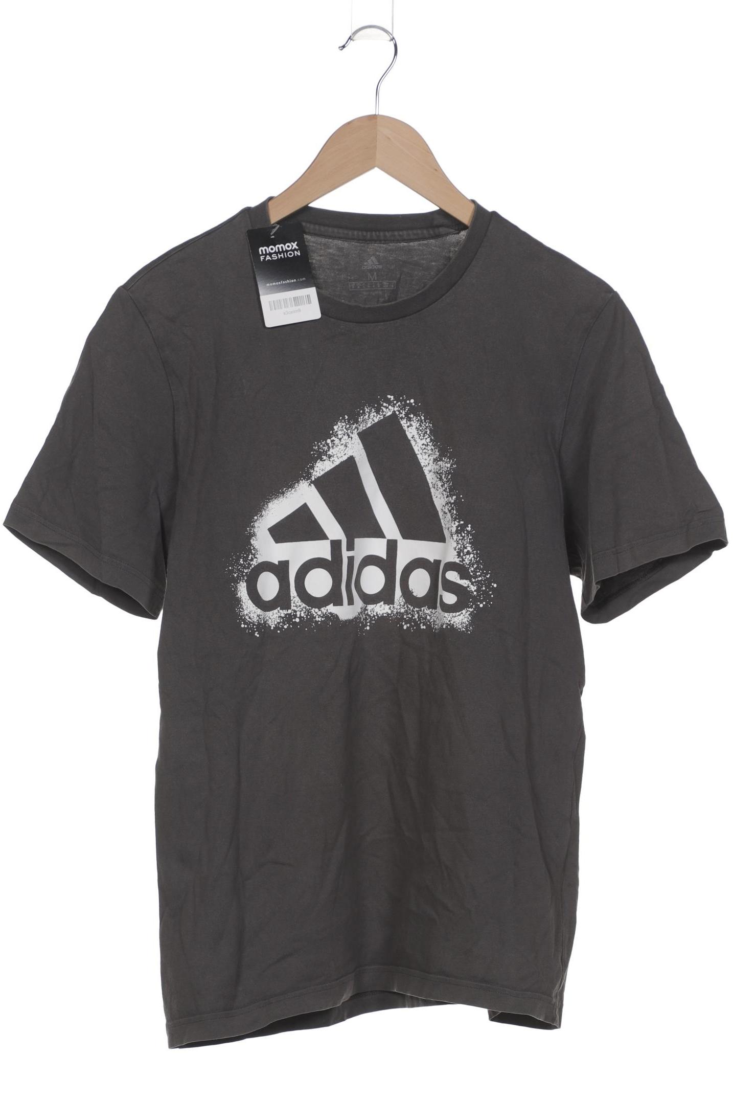 

adidas Herren T-Shirt, grau, Gr. 48