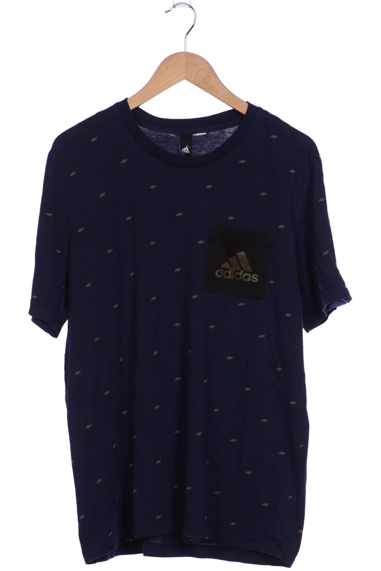 

adidas Herren T-Shirt, marineblau, Gr. 56