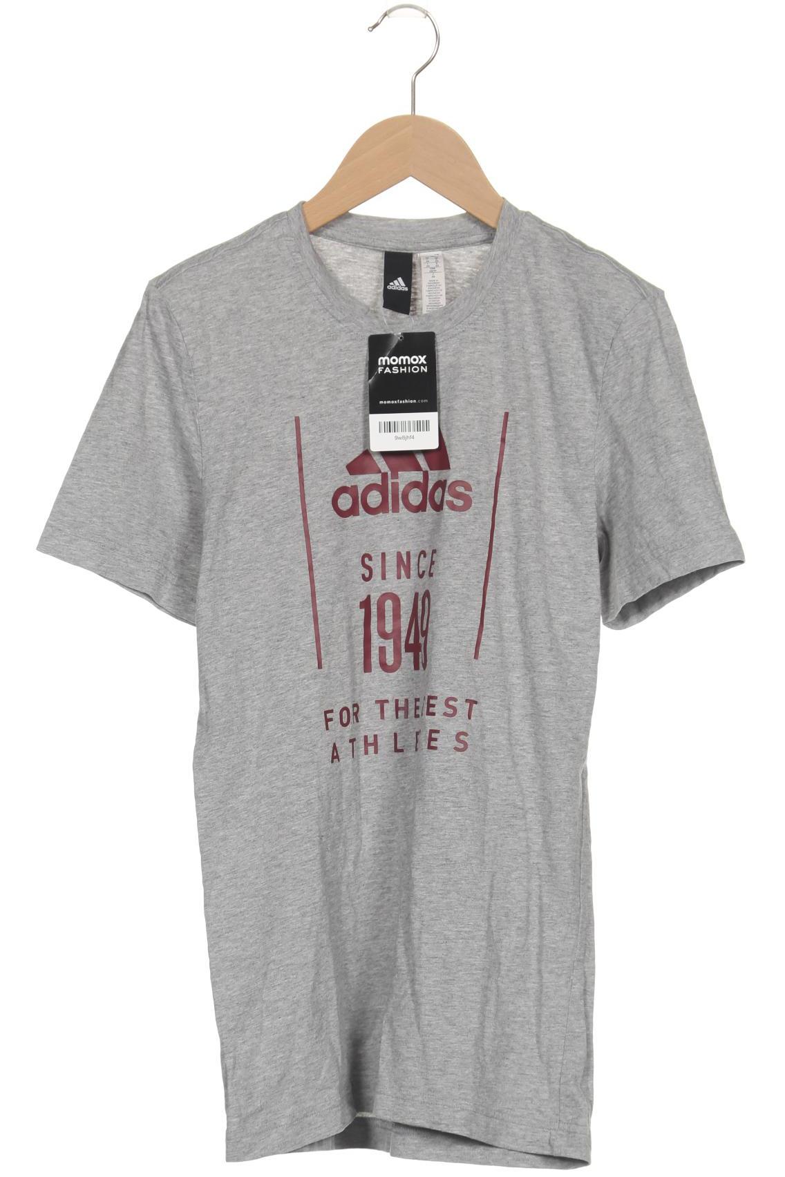 

adidas Herren T-Shirt, grau, Gr. 44