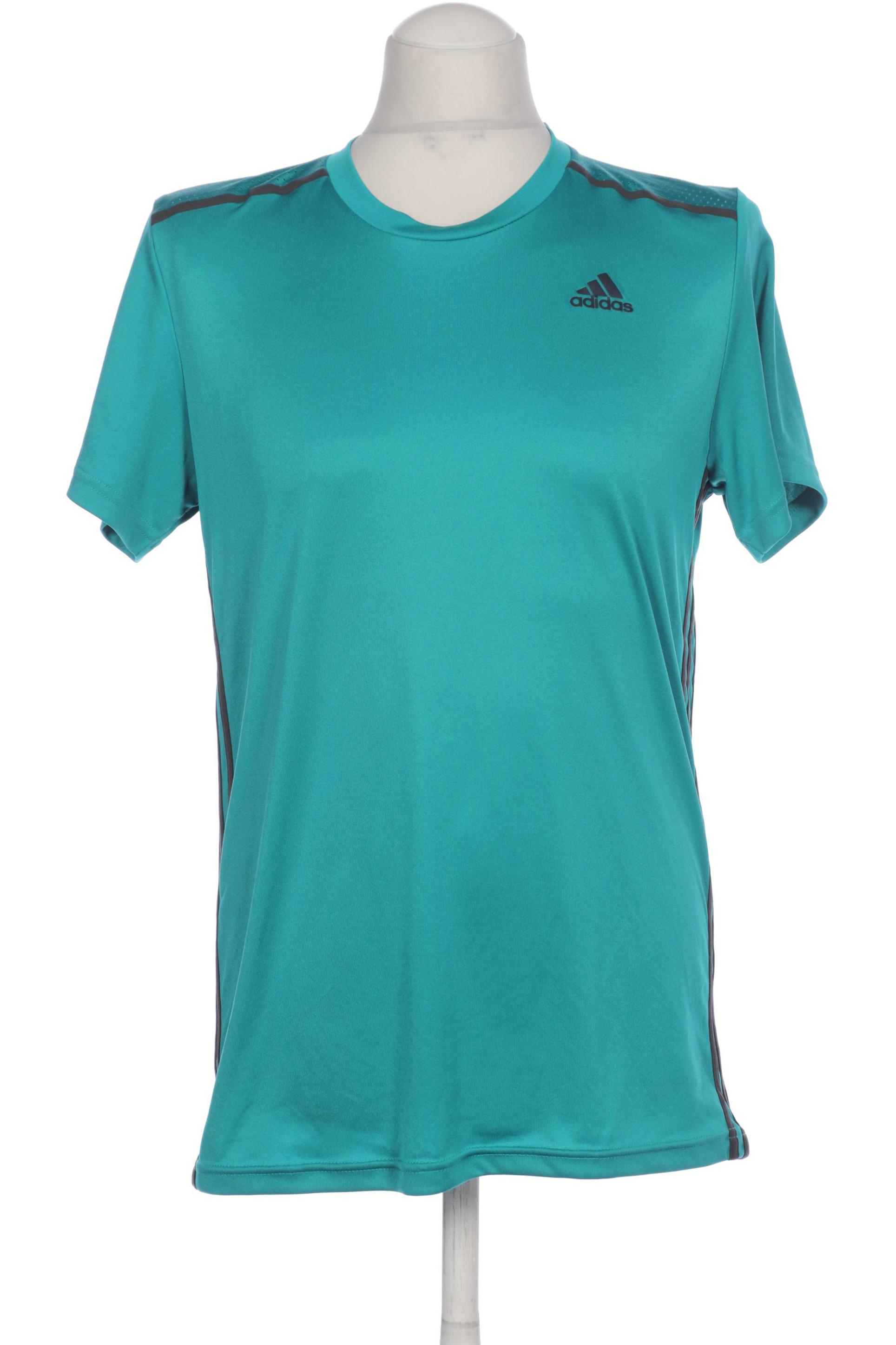 

adidas Herren T-Shirt, türkis, Gr. 48
