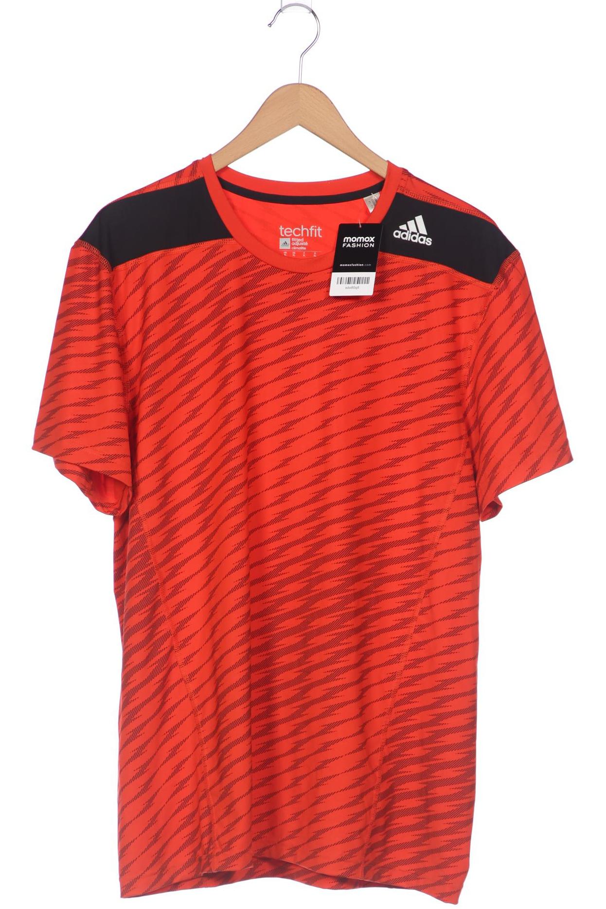 

adidas Herren T-Shirt, orange, Gr. 54
