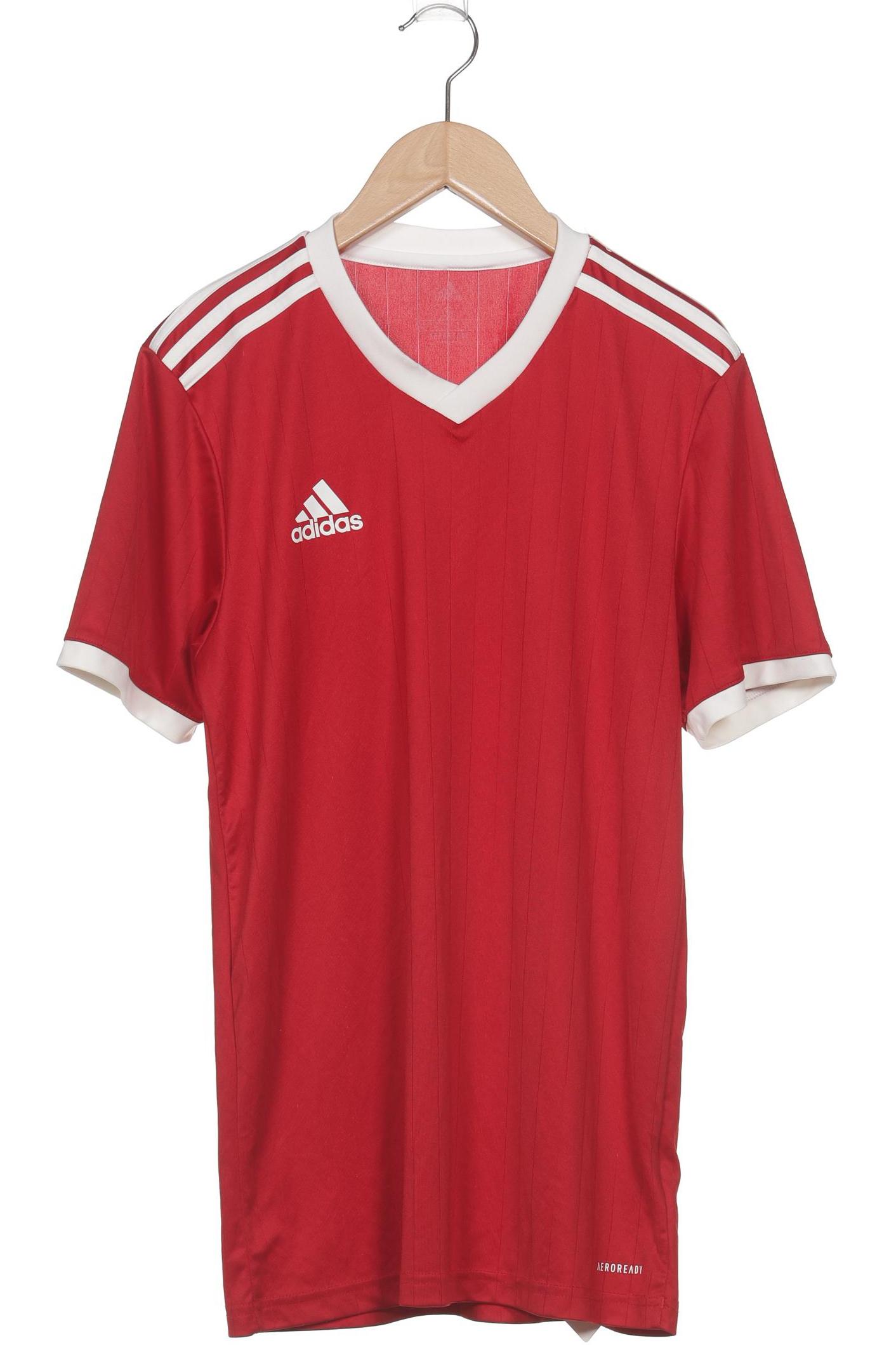 

adidas Herren T-Shirt, rot, Gr. 46