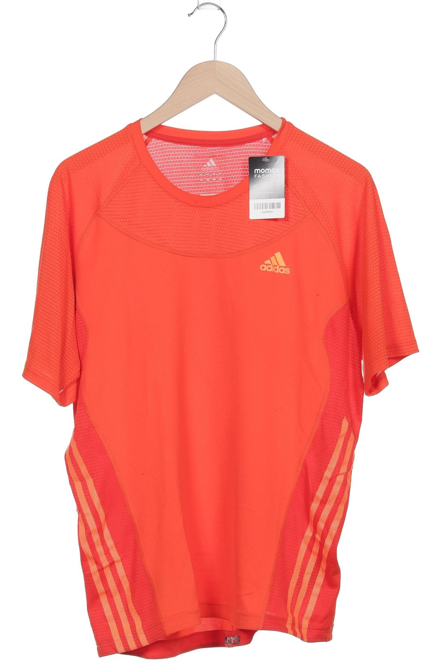 

adidas Herren T-Shirt, orange, Gr. 52