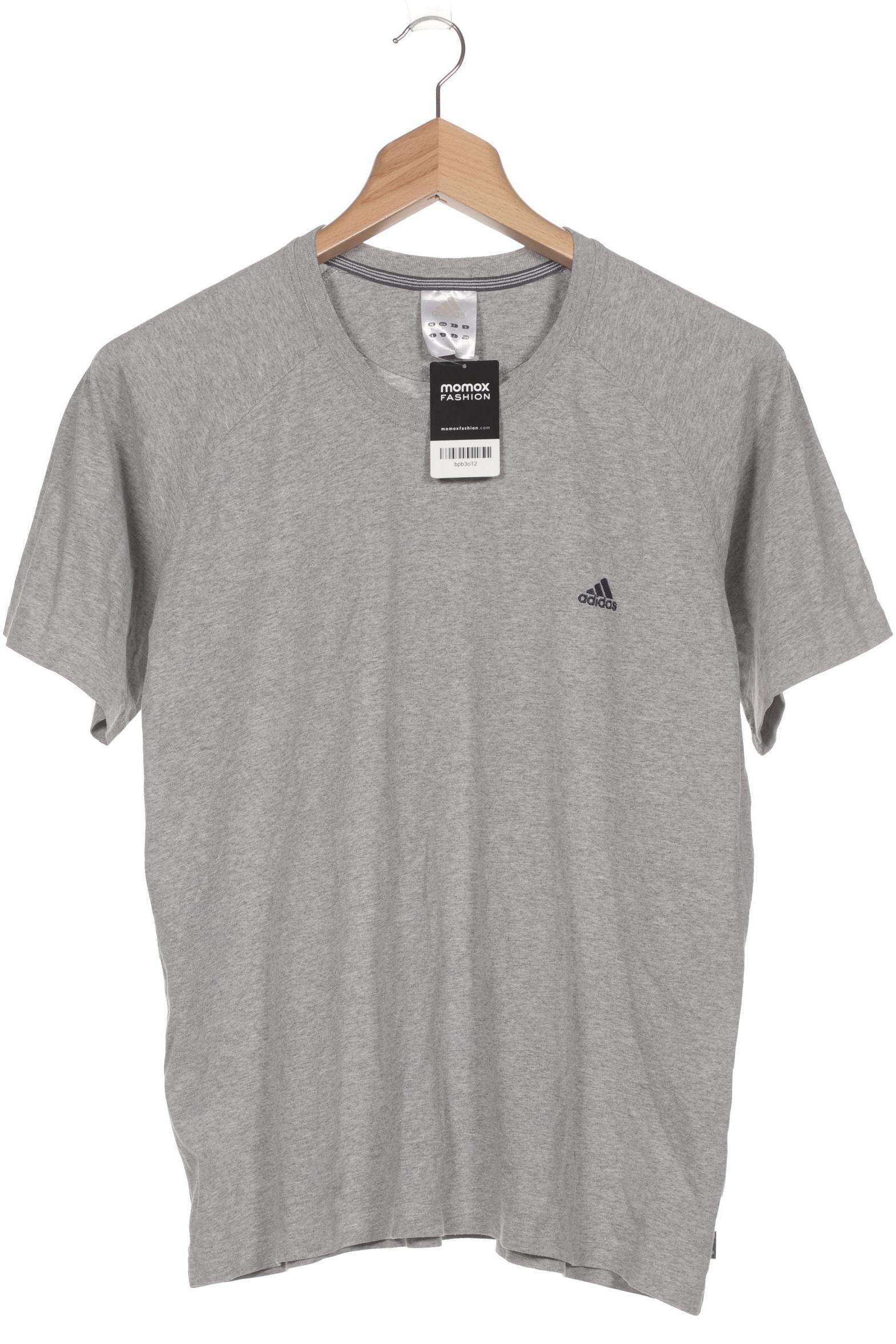 

adidas Herren T-Shirt, grau, Gr. 54
