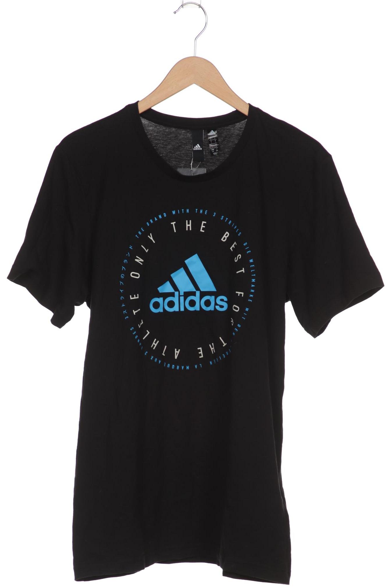 

adidas Herren T-Shirt, schwarz, Gr. 52