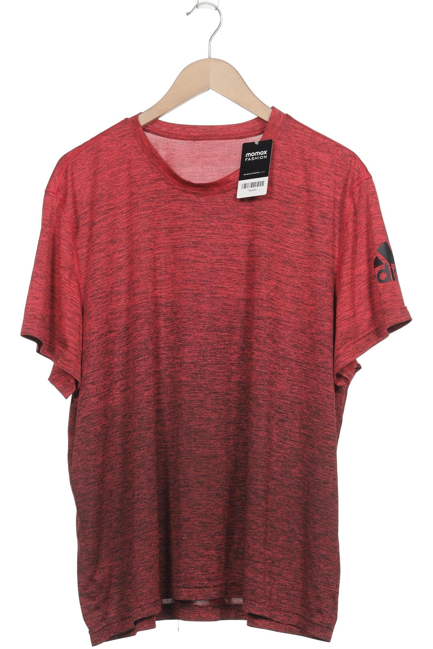 

adidas Herren T-Shirt, rot, Gr. 54