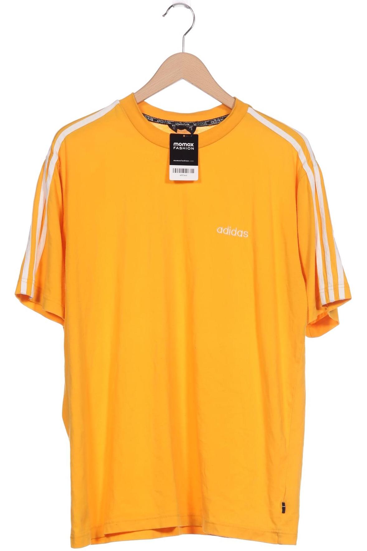 

adidas Herren T-Shirt, gelb, Gr. 48