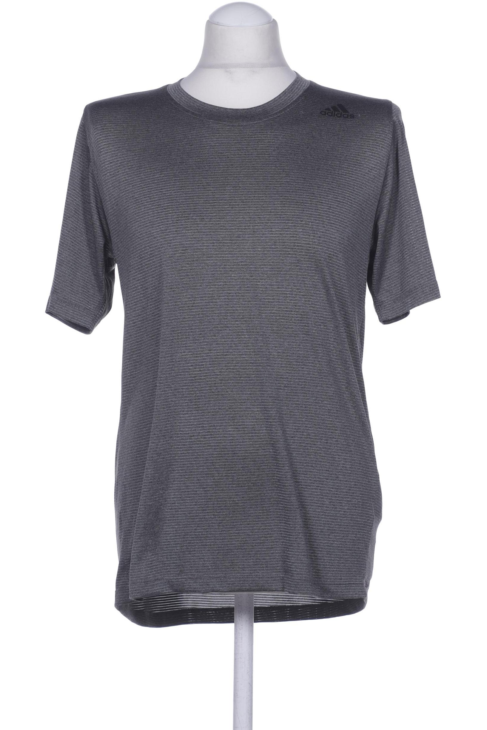 

adidas Herren T-Shirt, grau, Gr. 48