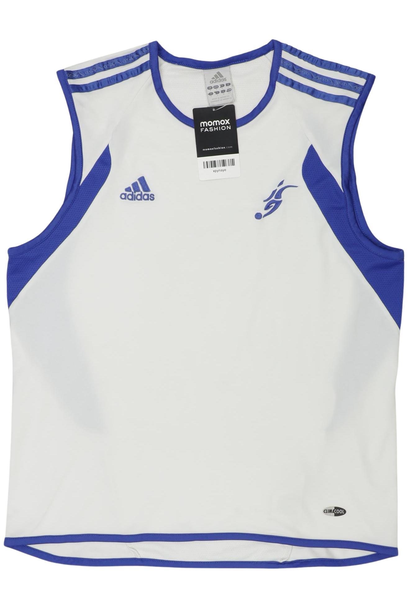 

adidas Herren T-Shirt, weiß, Gr. 46