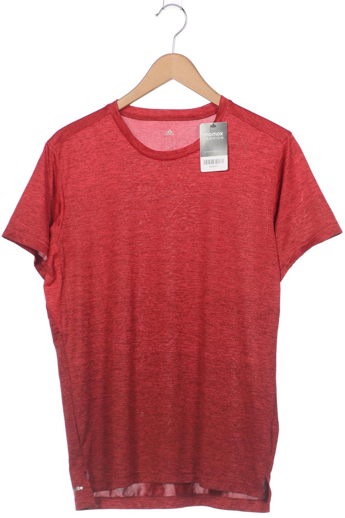 

adidas Herren T-Shirt, rot, Gr. 48