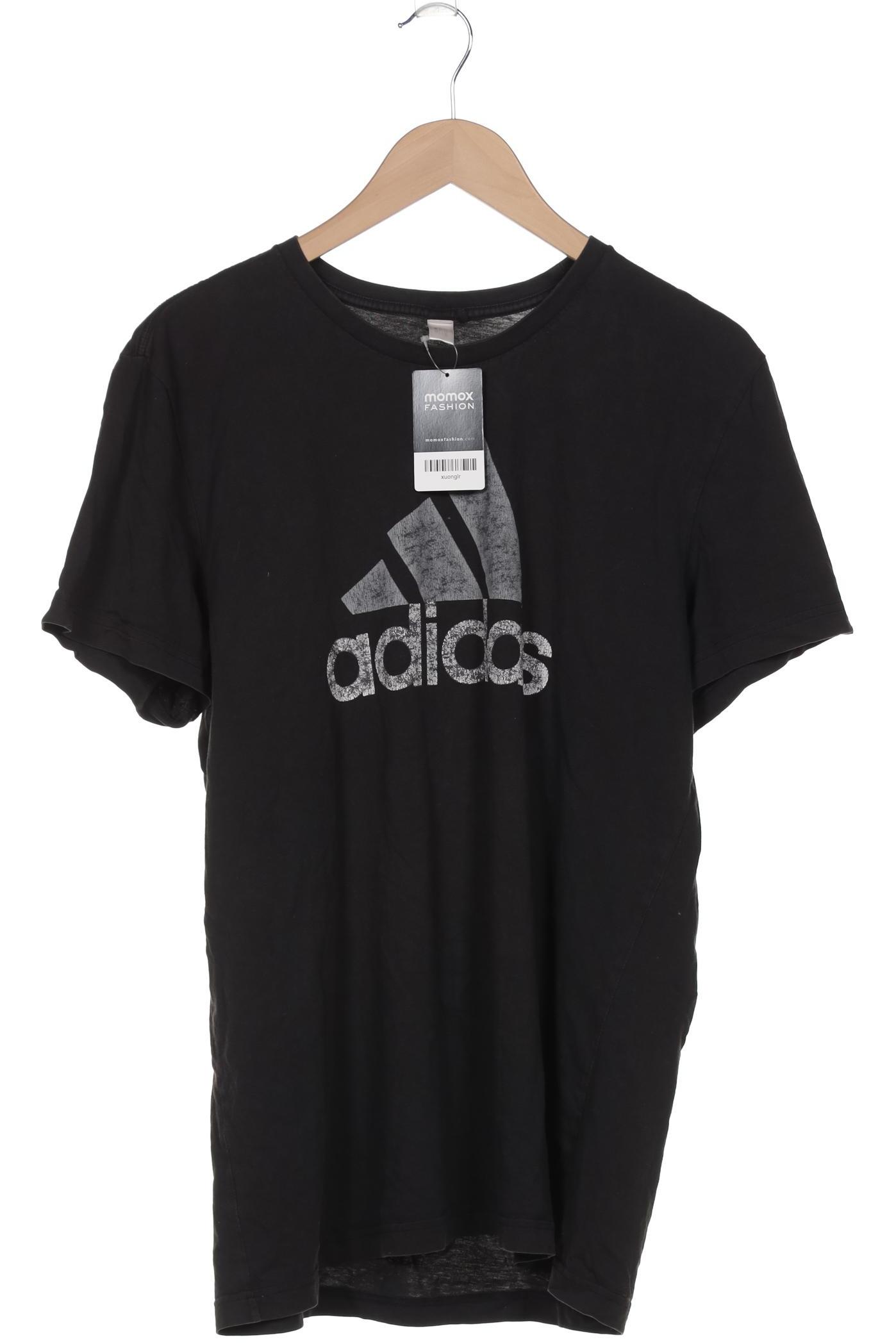 

adidas Herren T-Shirt, schwarz, Gr. 48