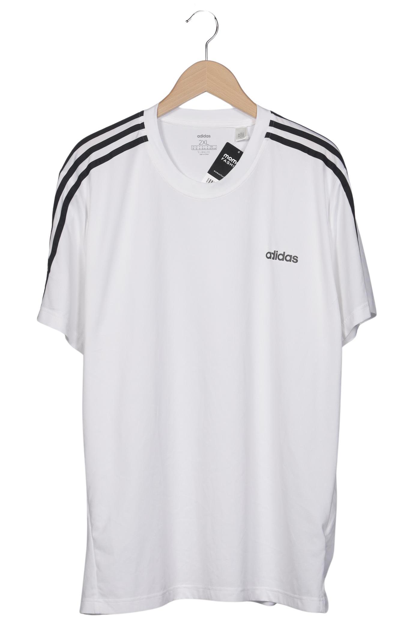 

adidas Herren T-Shirt, weiß, Gr. 56