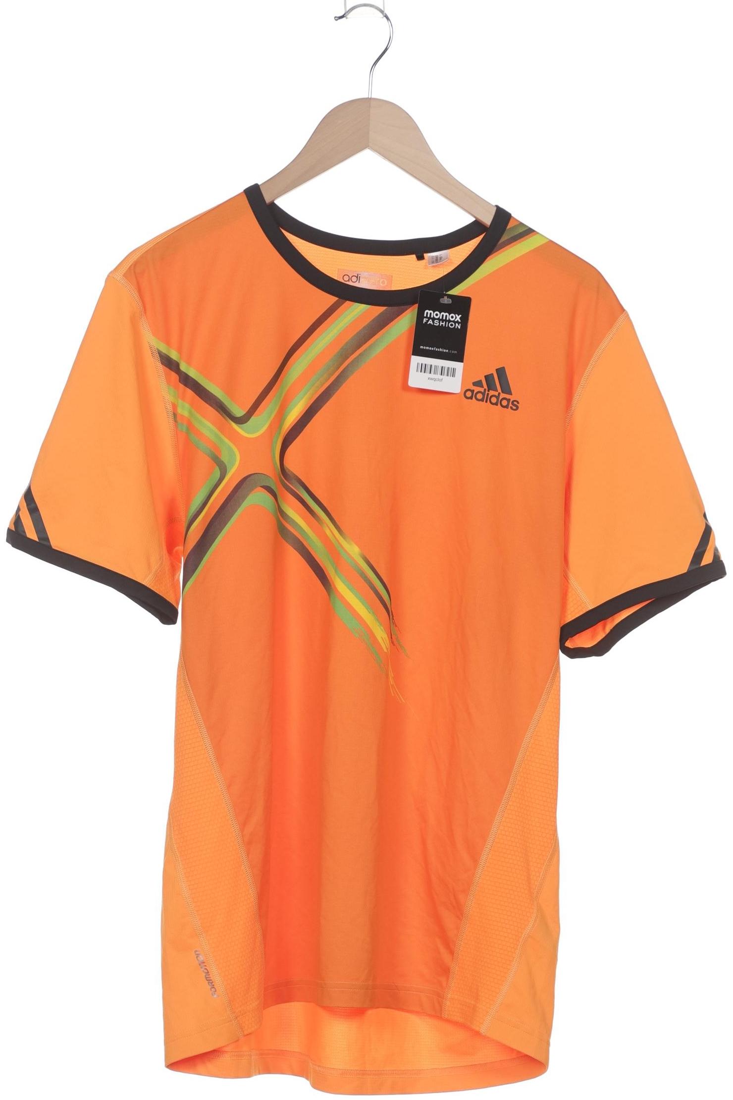 

adidas Herren T-Shirt, orange, Gr. 52