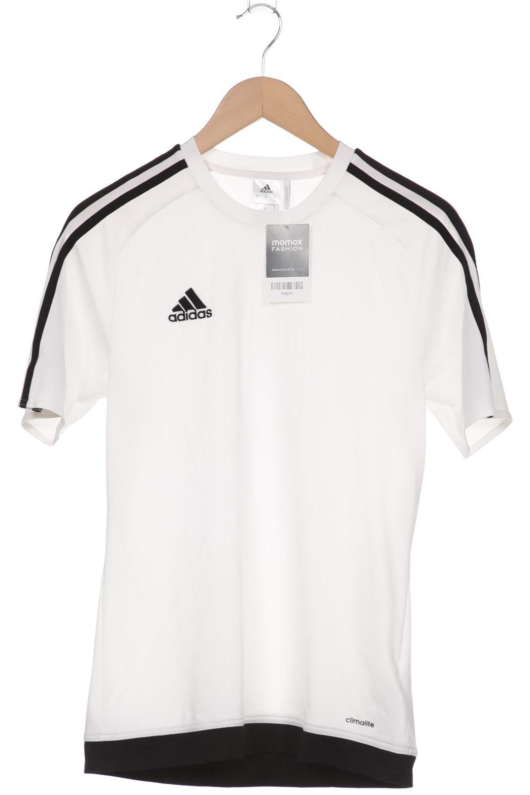 

adidas Herren T-Shirt, weiß, Gr. 46