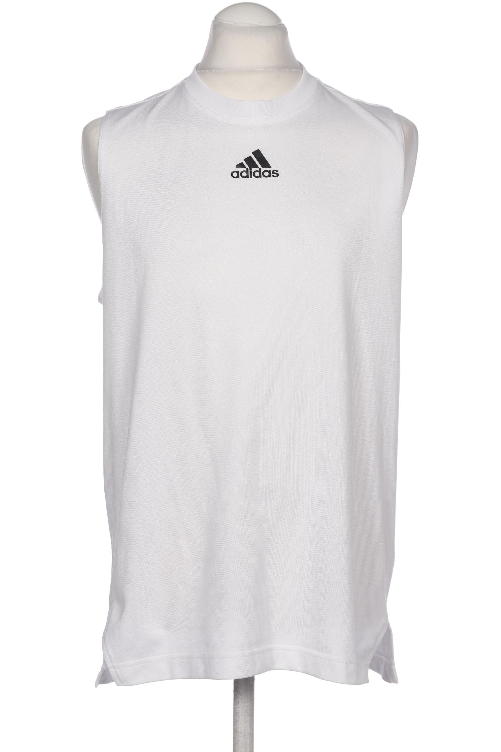 

adidas Herren T-Shirt, weiß