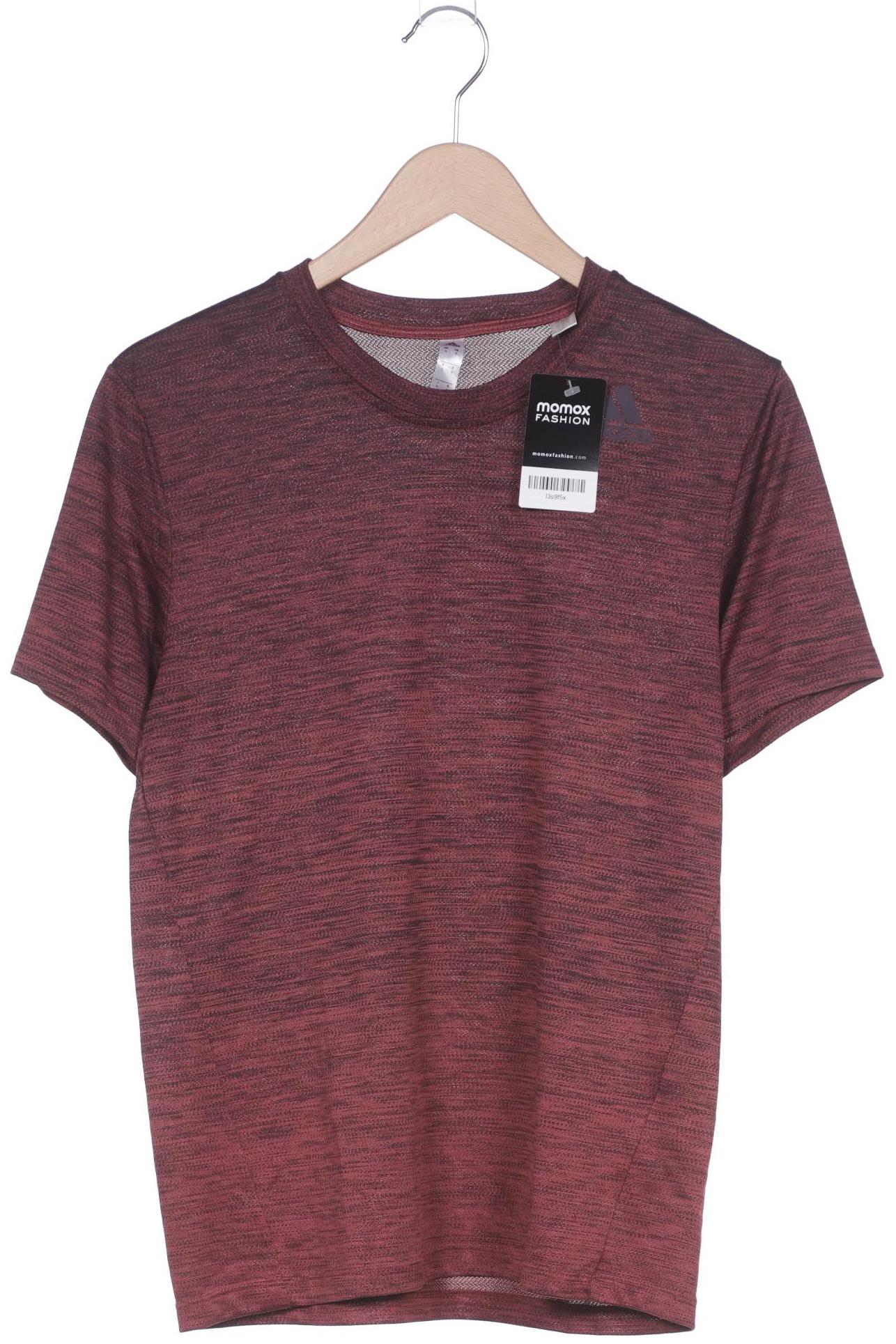 

adidas Herren T-Shirt, bordeaux, Gr. 46