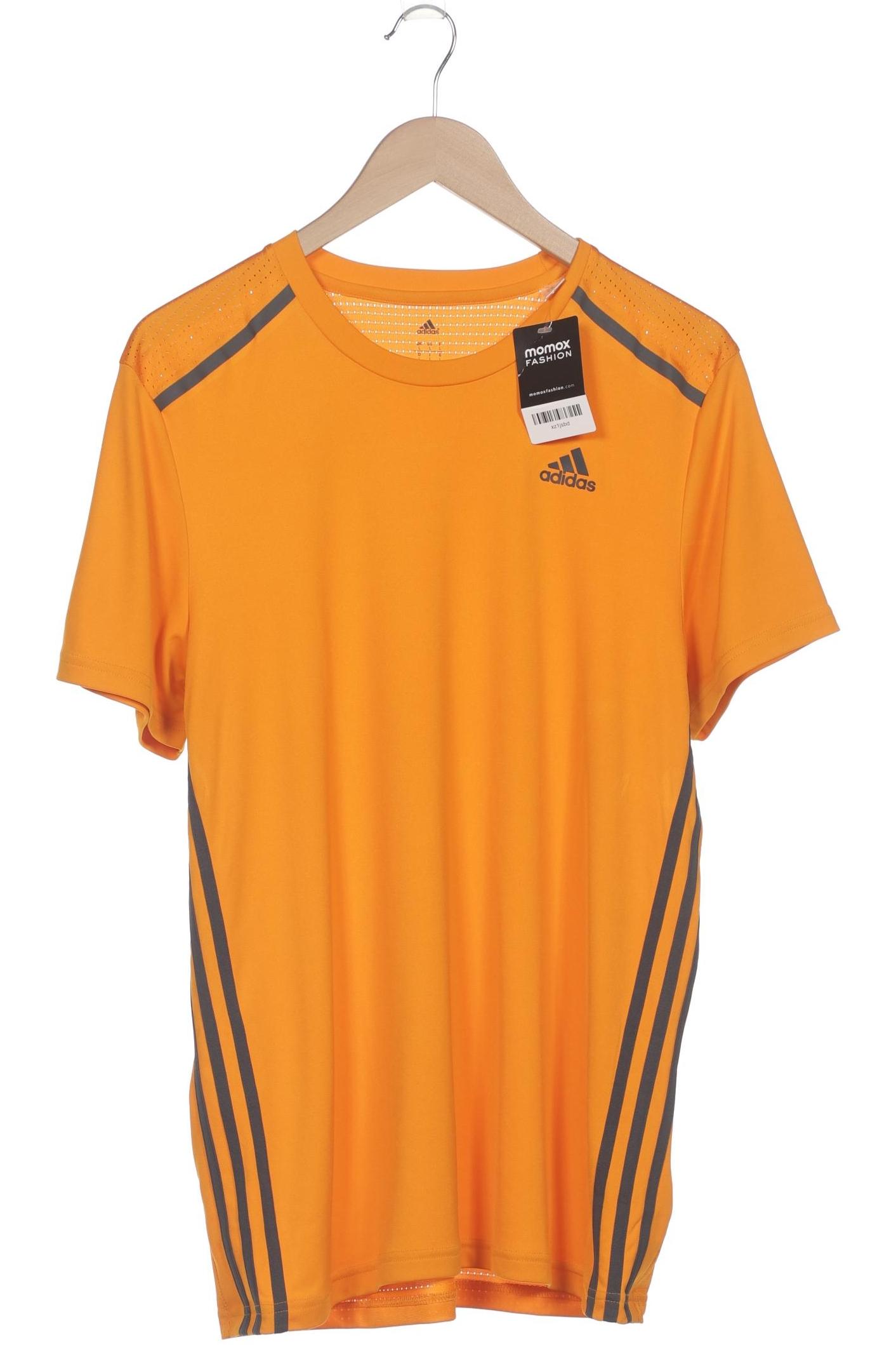 

adidas Herren T-Shirt, orange, Gr. 52