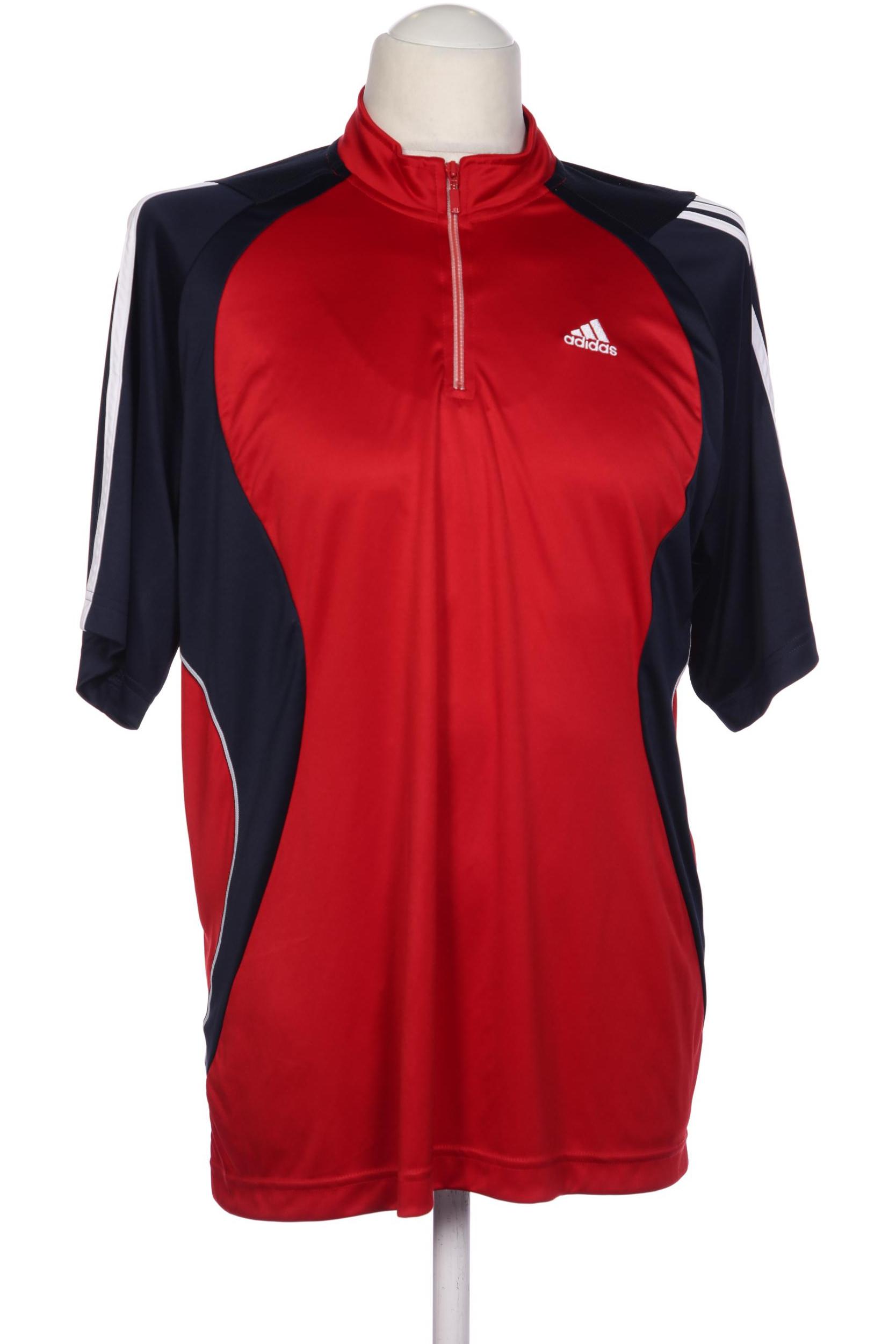 

adidas Herren T-Shirt, rot, Gr. 48
