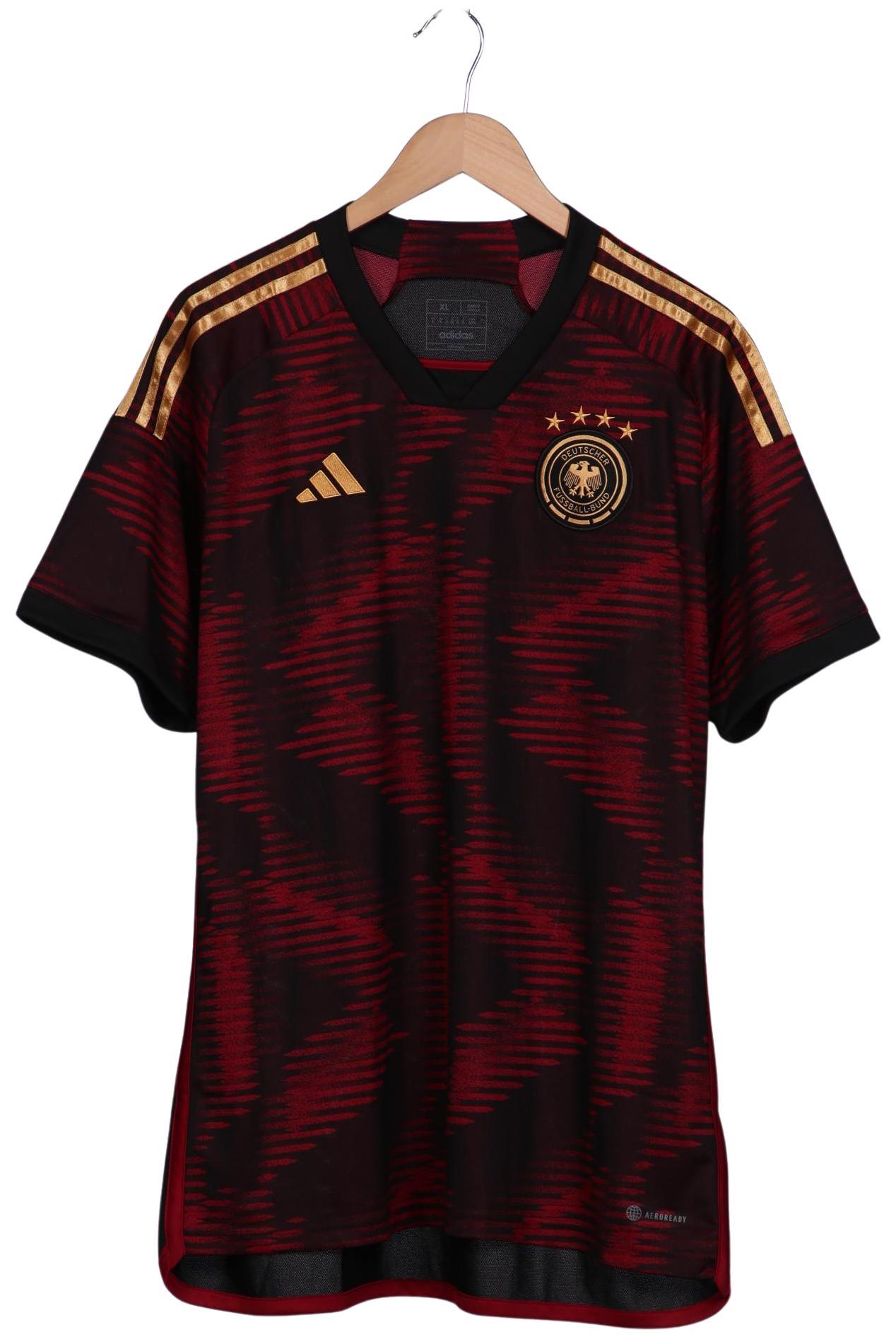 

adidas Herren T-Shirt, bordeaux, Gr. 54