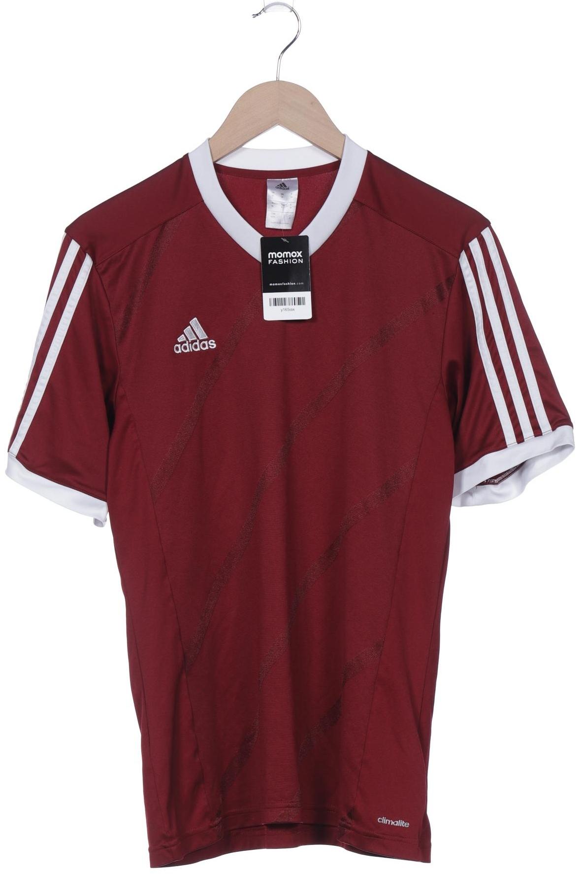 

adidas Herren T-Shirt, bordeaux, Gr. 48