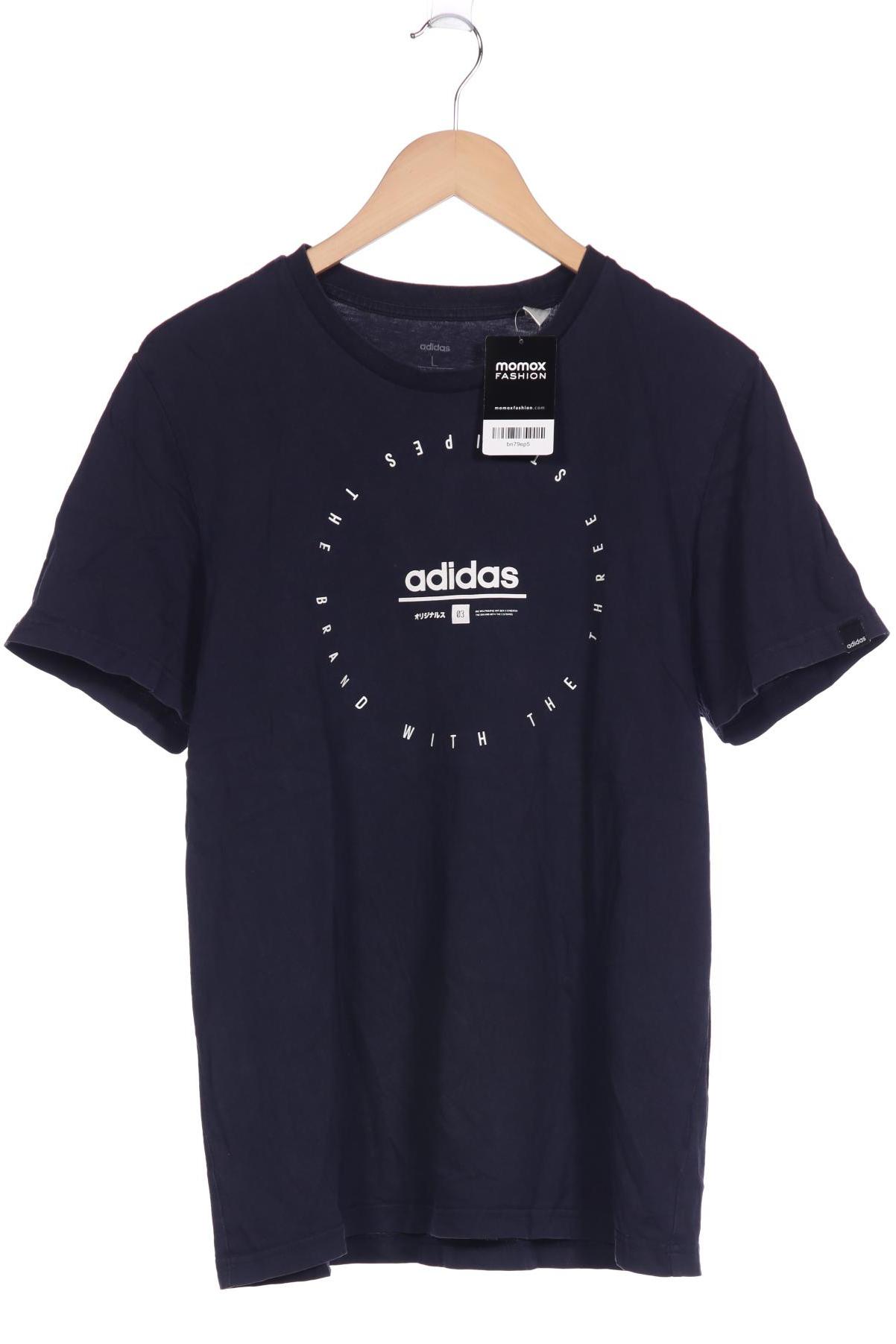 

adidas Herren T-Shirt, marineblau, Gr. 52