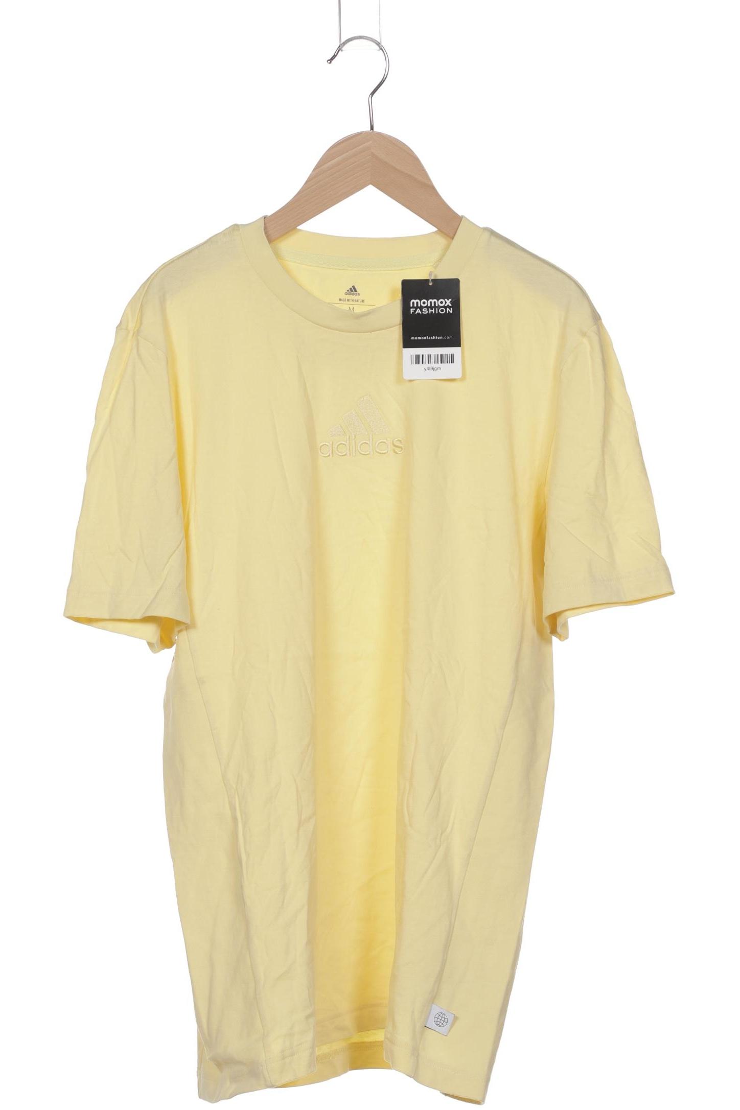 

adidas Herren T-Shirt, gelb, Gr. 48