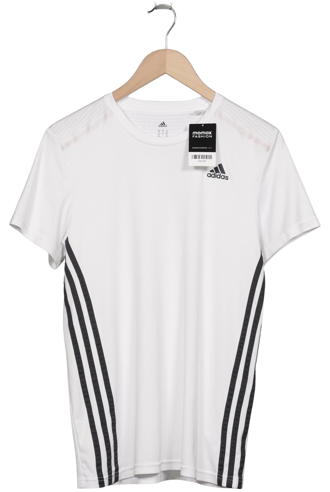 

adidas Herren T-Shirt, weiß, Gr. 48