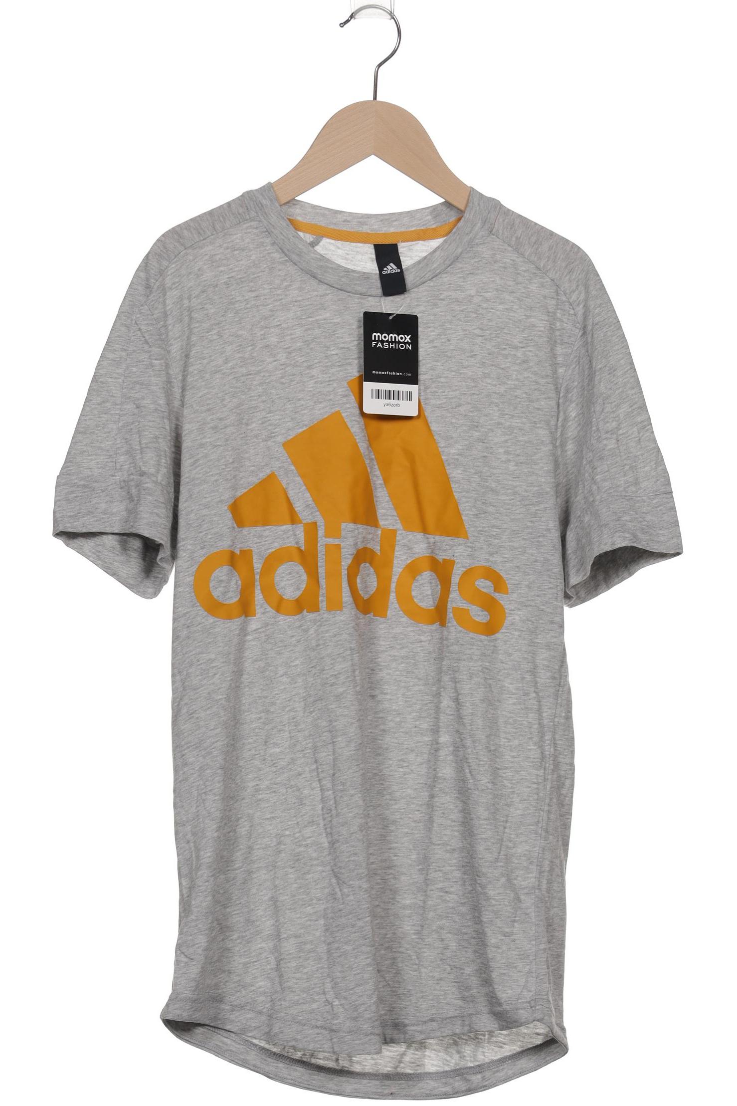 

adidas Herren T-Shirt, grau, Gr. 44