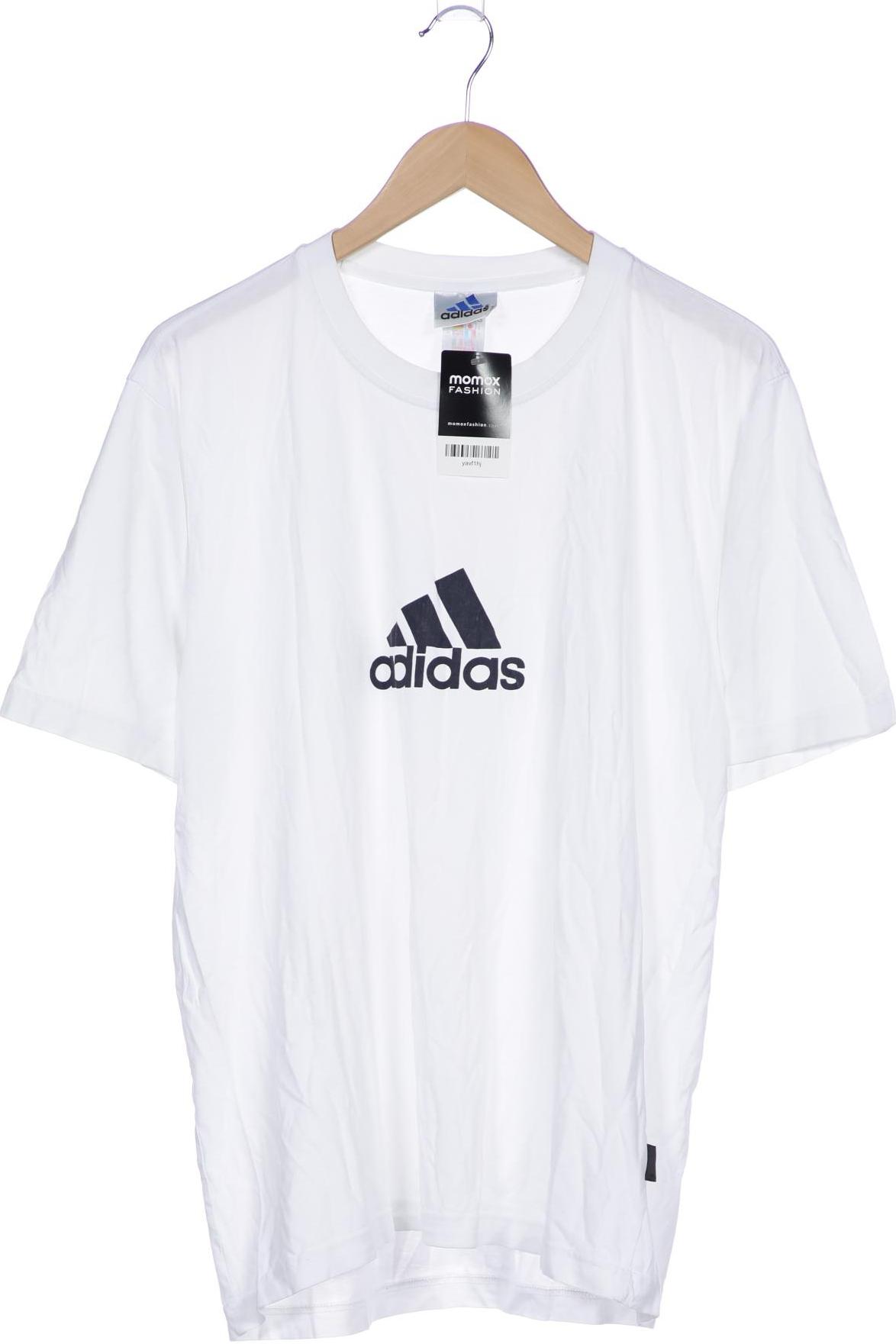 

adidas Herren T-Shirt, weiß, Gr. 50