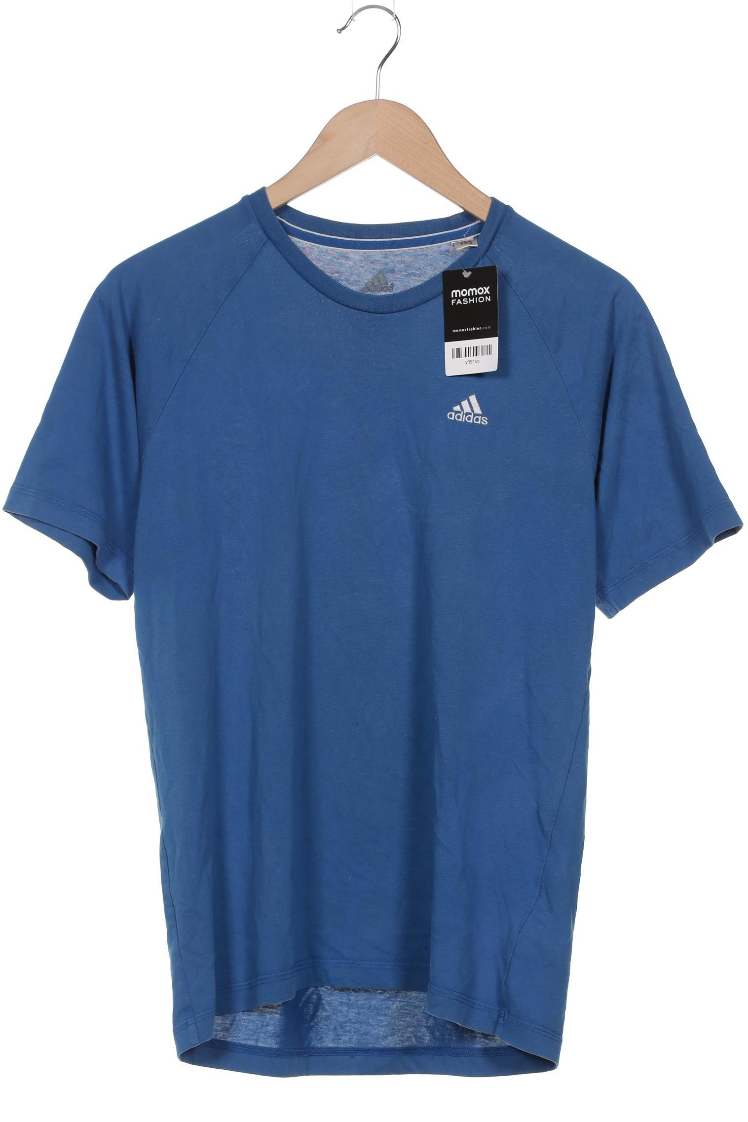

adidas Herren T-Shirt, blau, Gr. 46