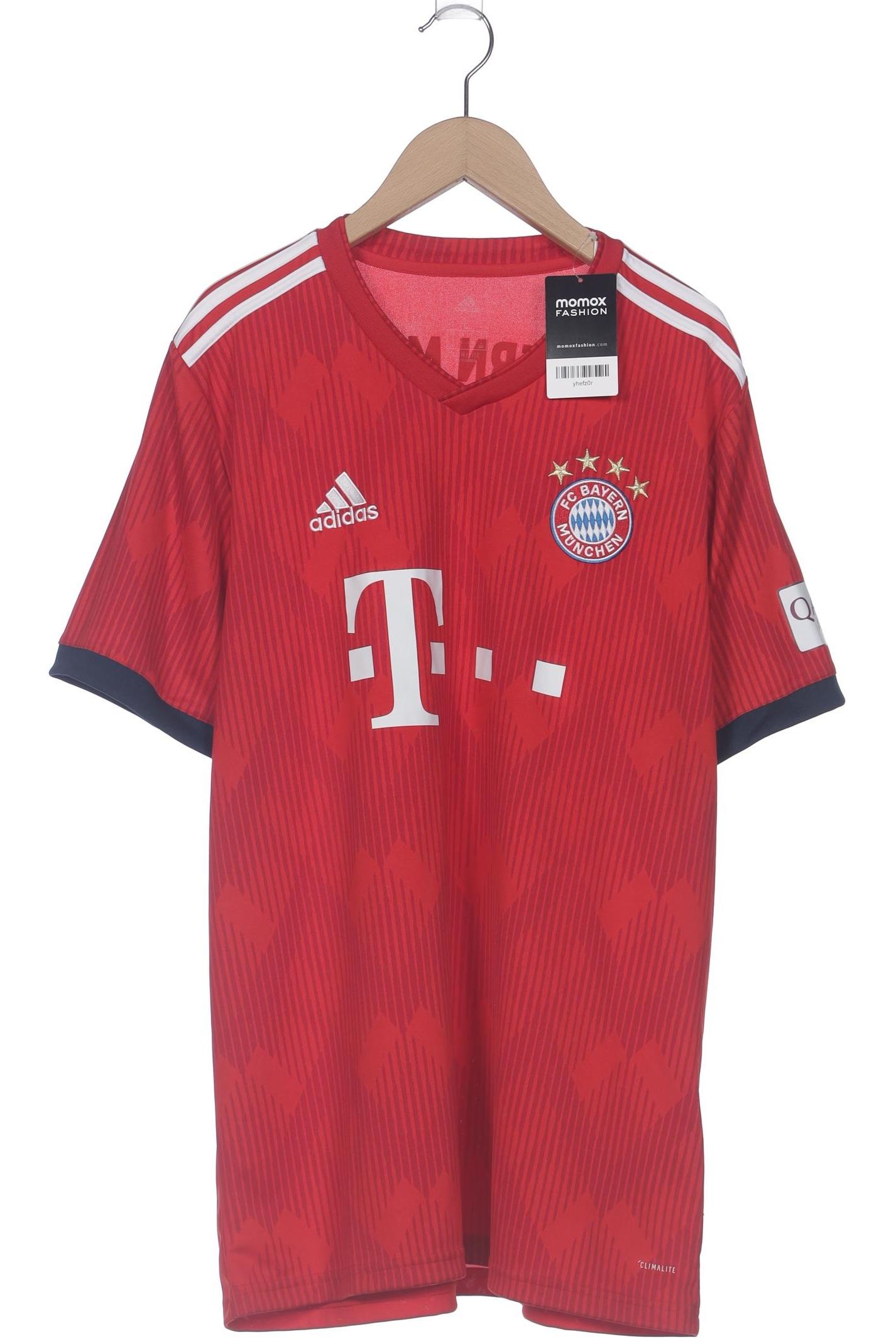 

adidas Herren T-Shirt, rot, Gr. 52