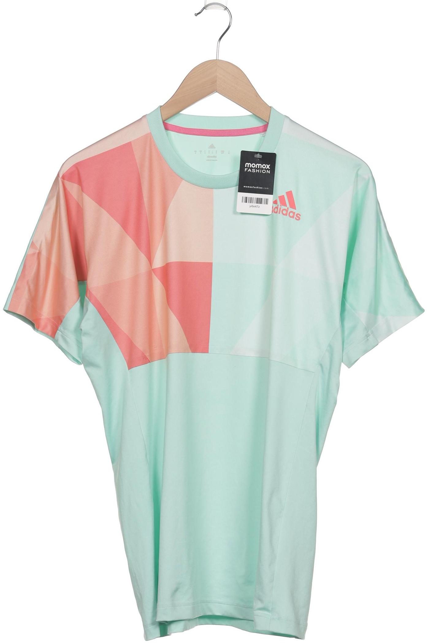 

adidas Herren T-Shirt, türkis, Gr. 46